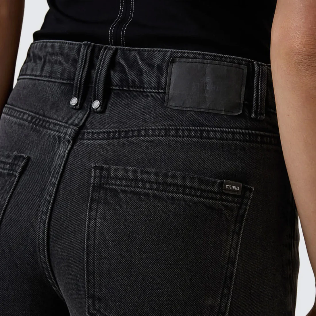 THRILLS Women's Billie Low Jean - Ash Black - Image 4