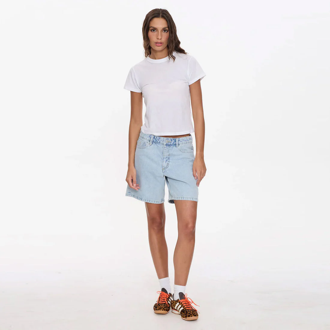 THRILLS Women's Billie Low Rise Baggy Embroidered Short - Serenity Blue - Image 2