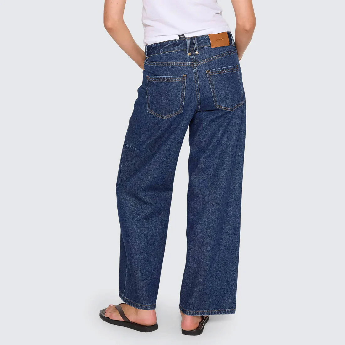 THRILLS Women's Billie Low Rise Baggy Jean - Rinsed Ink - Image 4