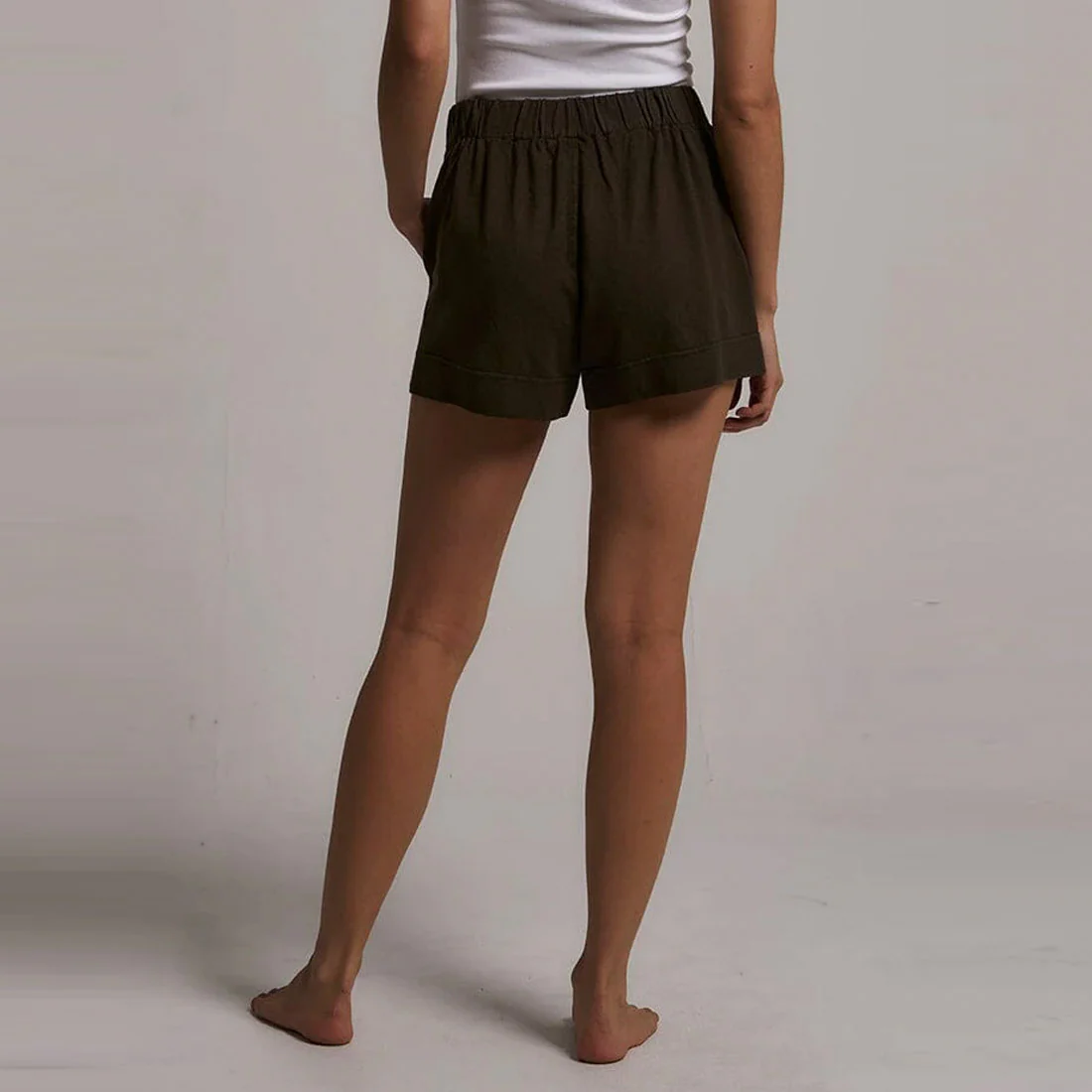 THRILLS Women's Hemp Mid Rise Shorts - Tarmac - Image 3