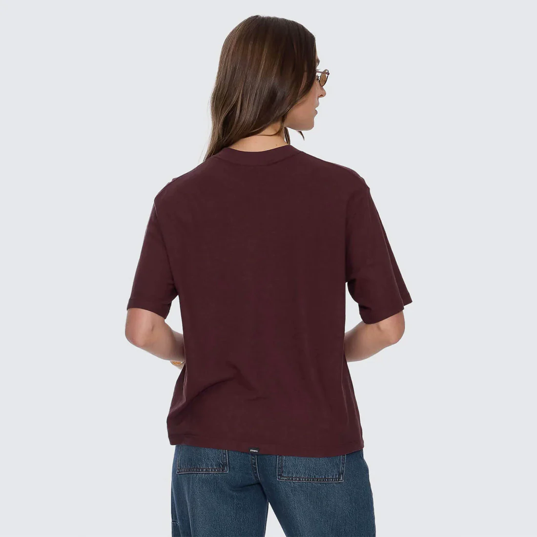 THRILLS Women's Hemp Square Tee - Bitter Chocolate - Image 4
