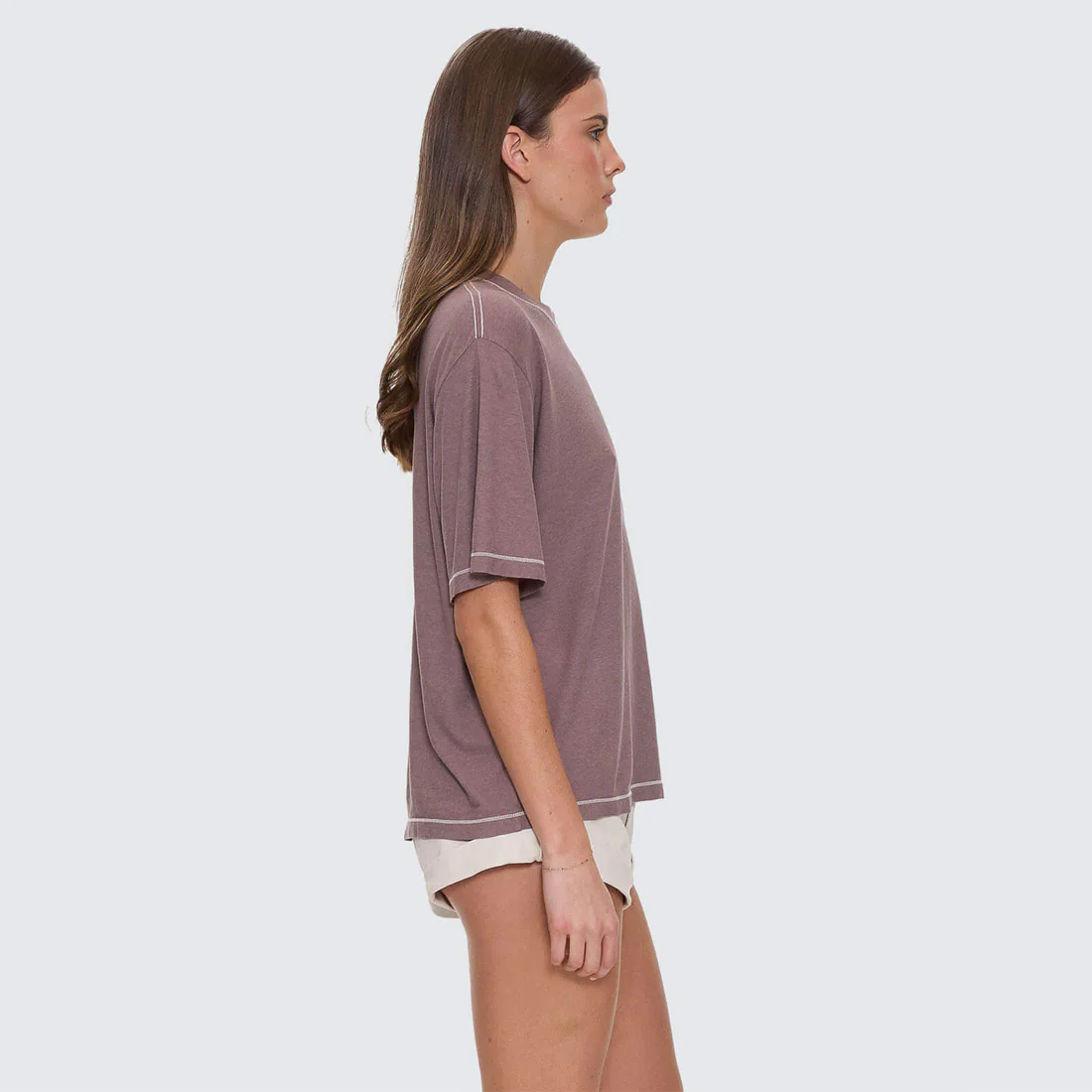 THRILLS Women's Hemp Square Tee - Shroom - Image 4