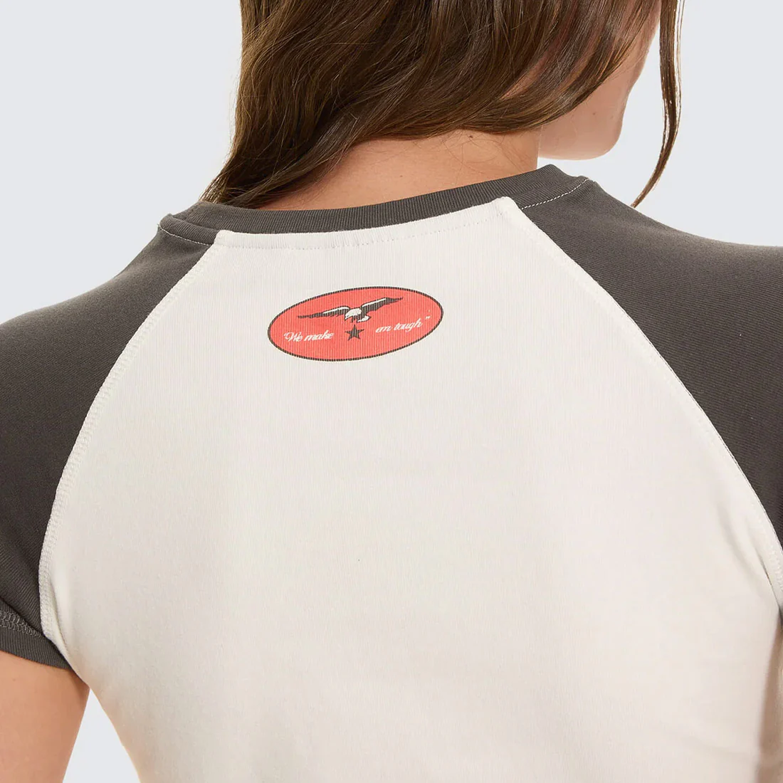 THRILLS Women's Make Em Tough Raglan Club Tee - Dirty White - Image 4