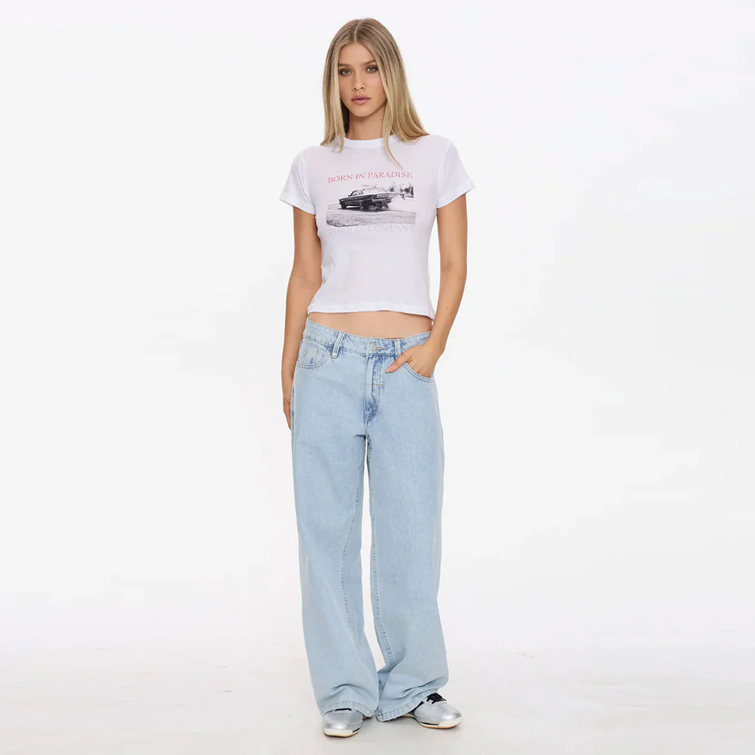 THRILLS Women's Metal & Dust Boy Tee - White - Image 4
