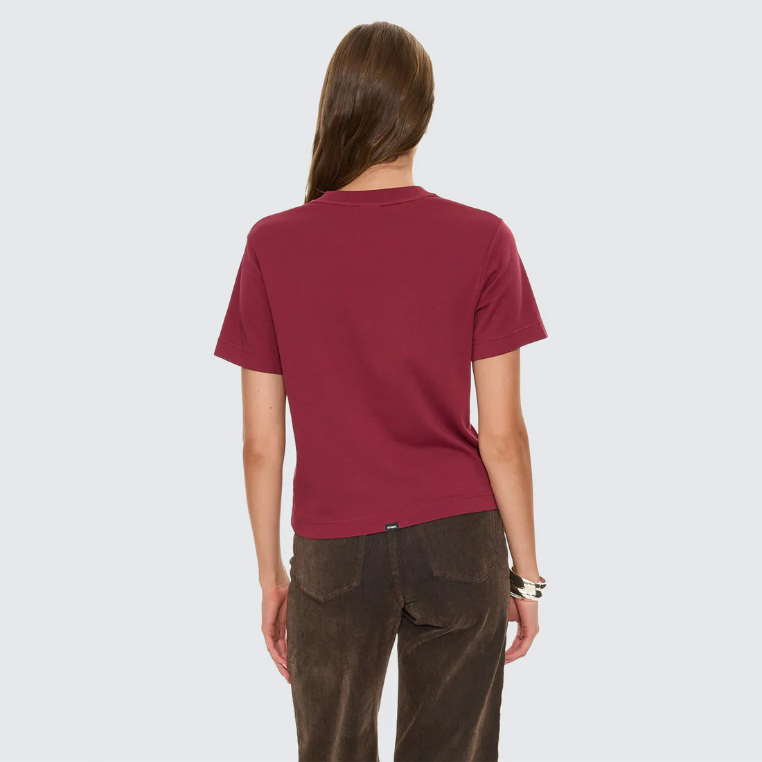THRILLS Women's Nightbloom Essential Tee - Garnet Orchid - Image 3