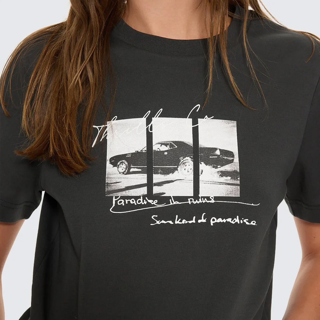 THRILLS Women's Nowhere Fast Essential Tee - Carbon - Image 4