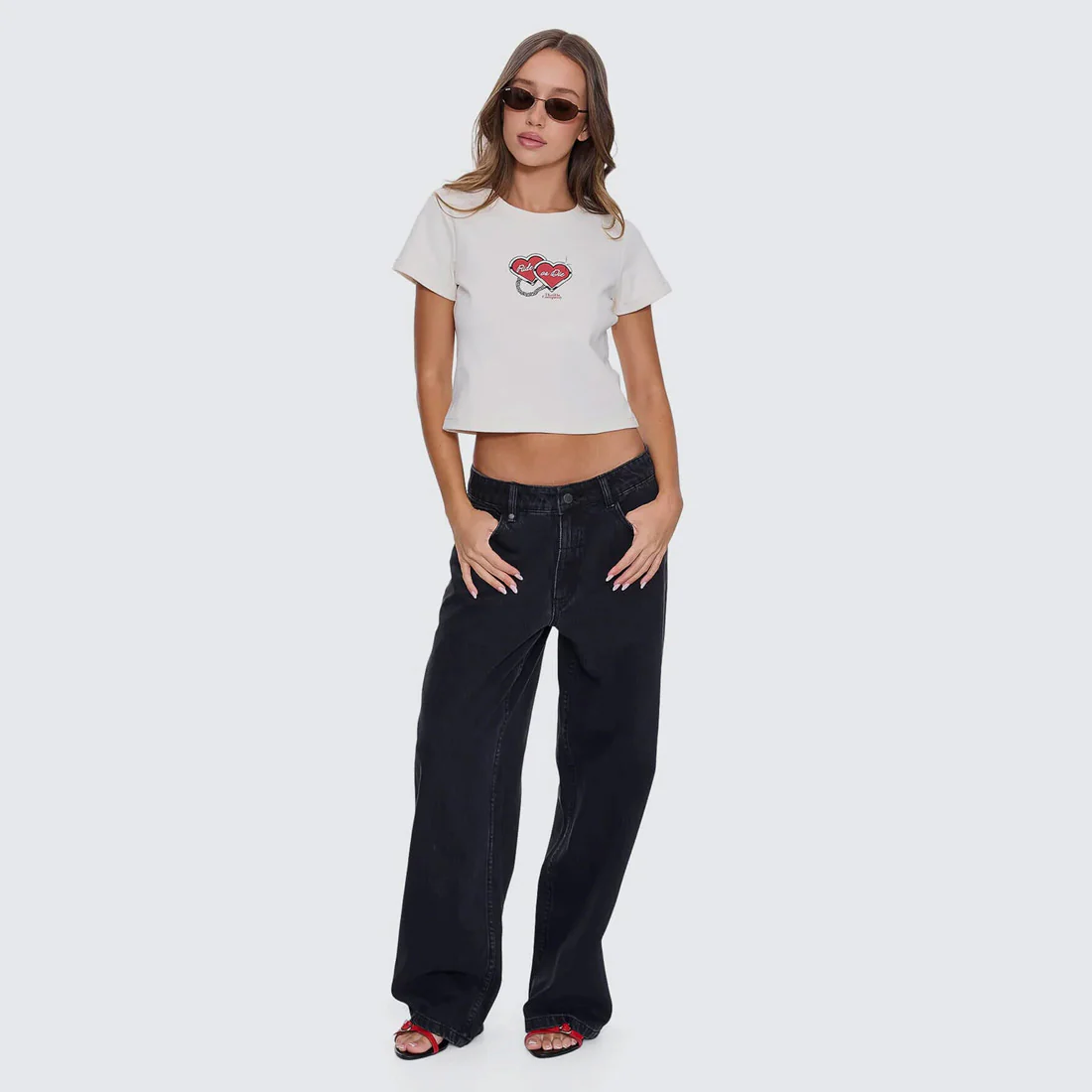 THRILLS Women's Ride Or Die Mini Tee - Heritage White - Image 3