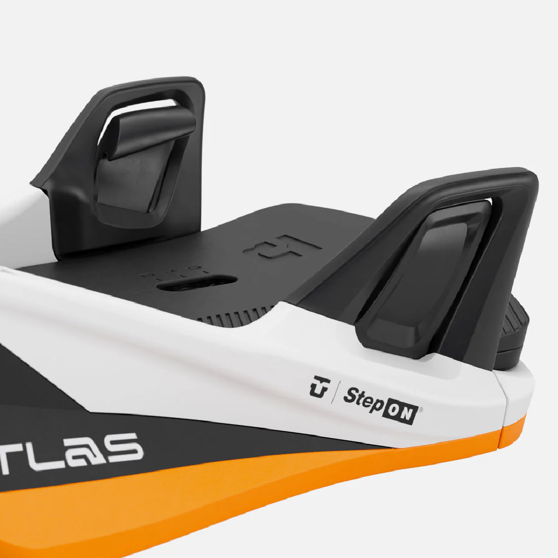 UNION Atlas Step On Bindings 2026 - White/Orange - Image 3
