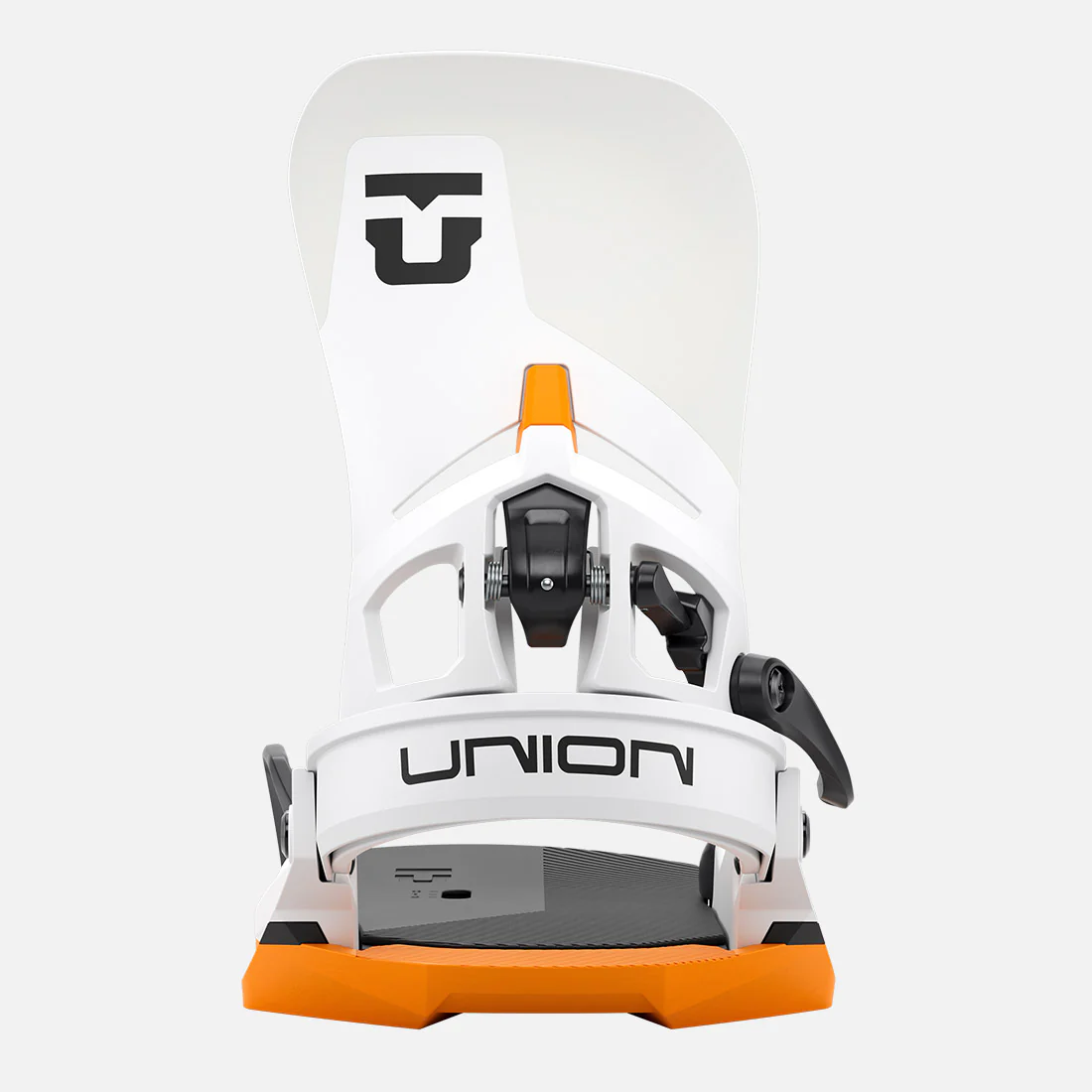 UNION Atlas Step On Bindings 2026 - White/Orange - Image 4