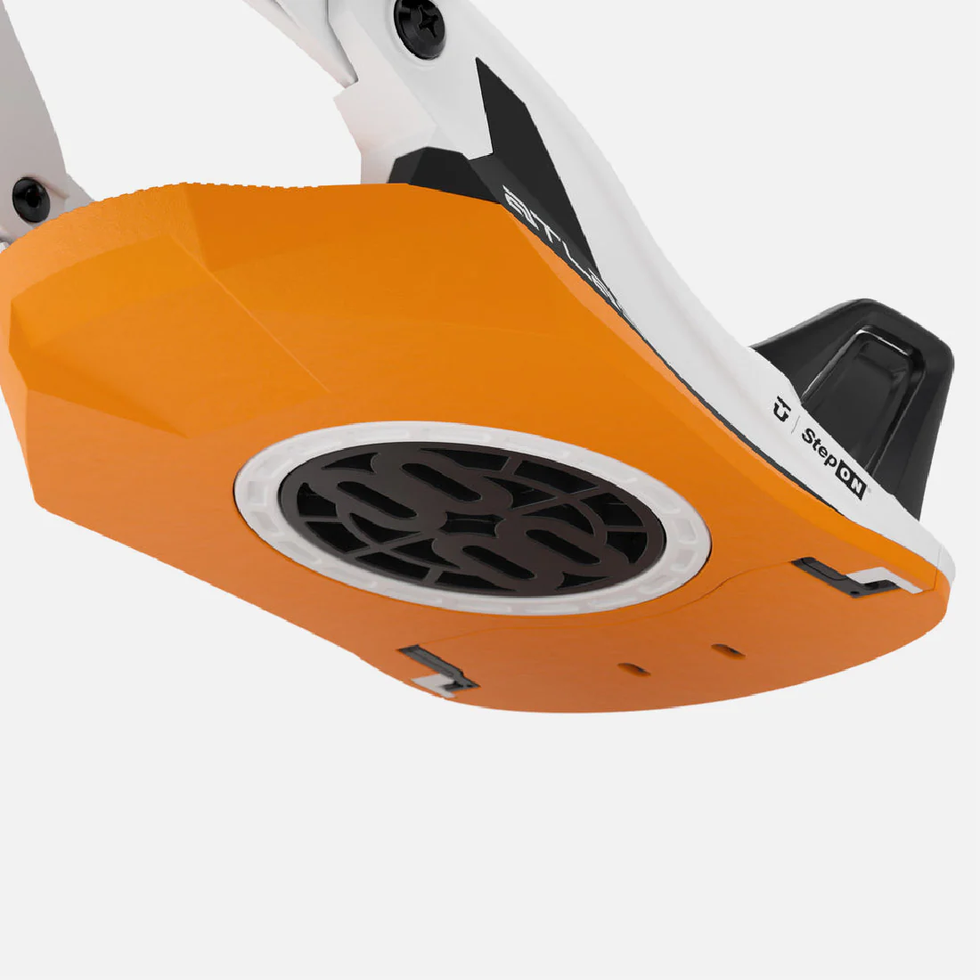 UNION Atlas Step On Bindings 2026 - White/Orange - Image 7