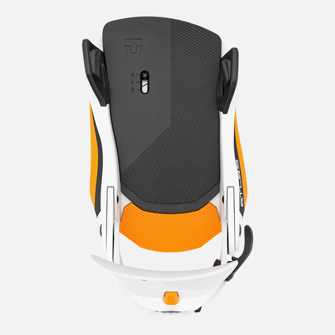 UNION Atlas Step On Bindings 2026 - White/Orange - Image 8
