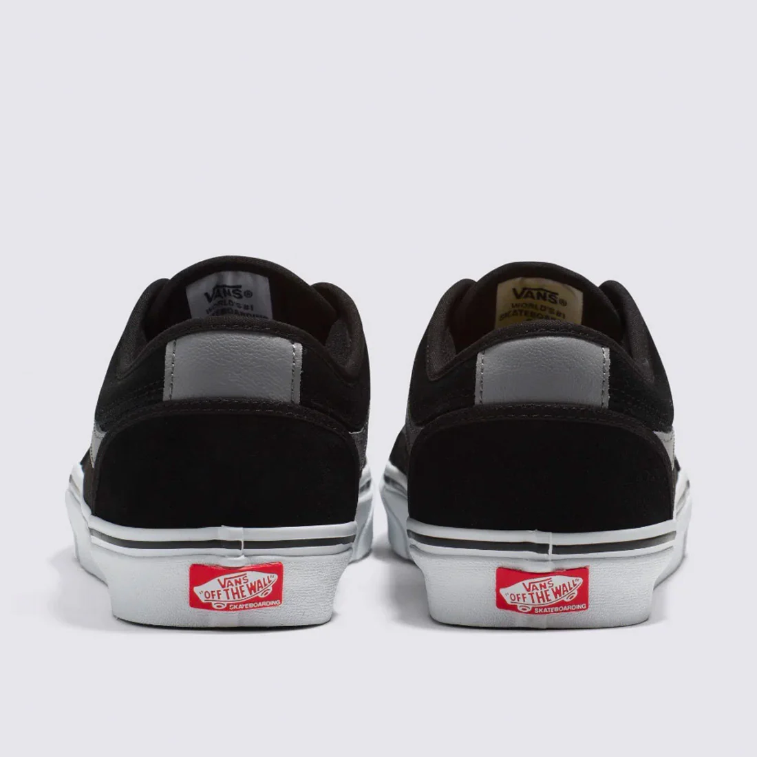 VANS Chukka Low Sidestripe - Black/Gray/White - Image 4