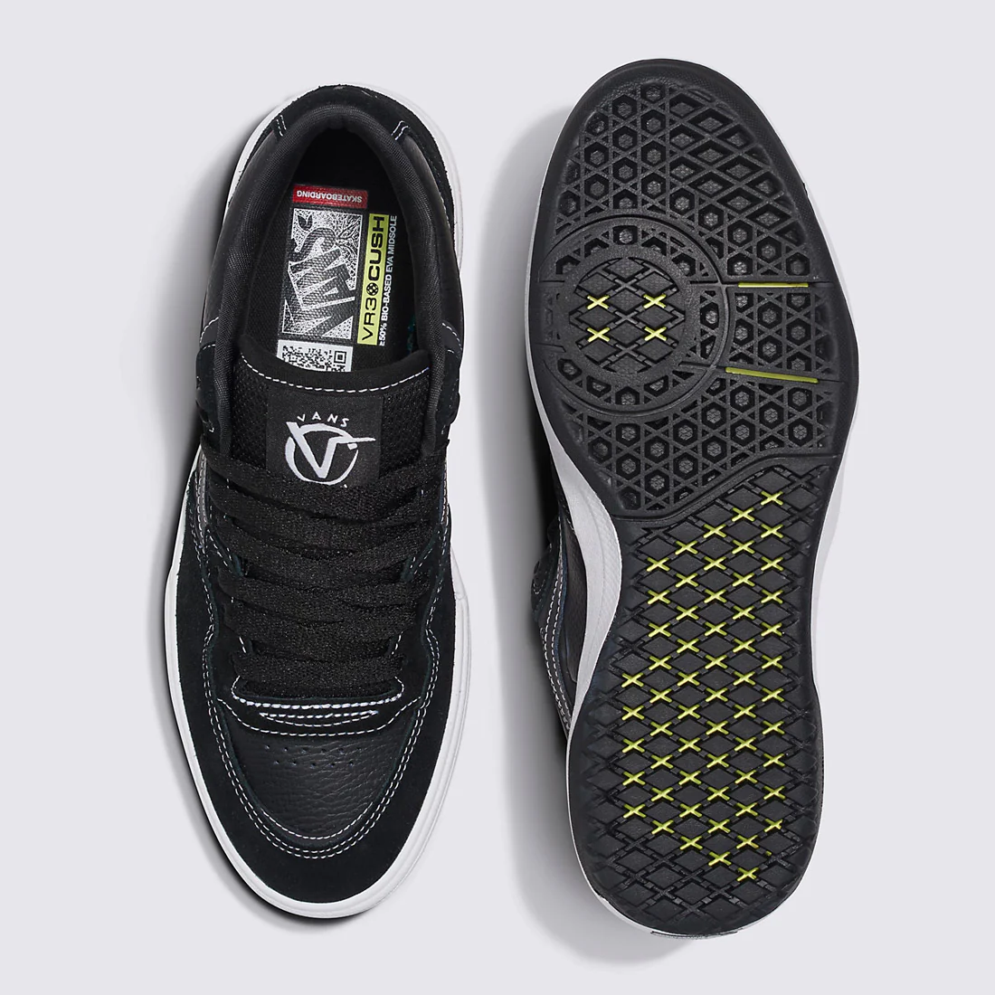 VANS Rowan 2 - Black/White - Image 3