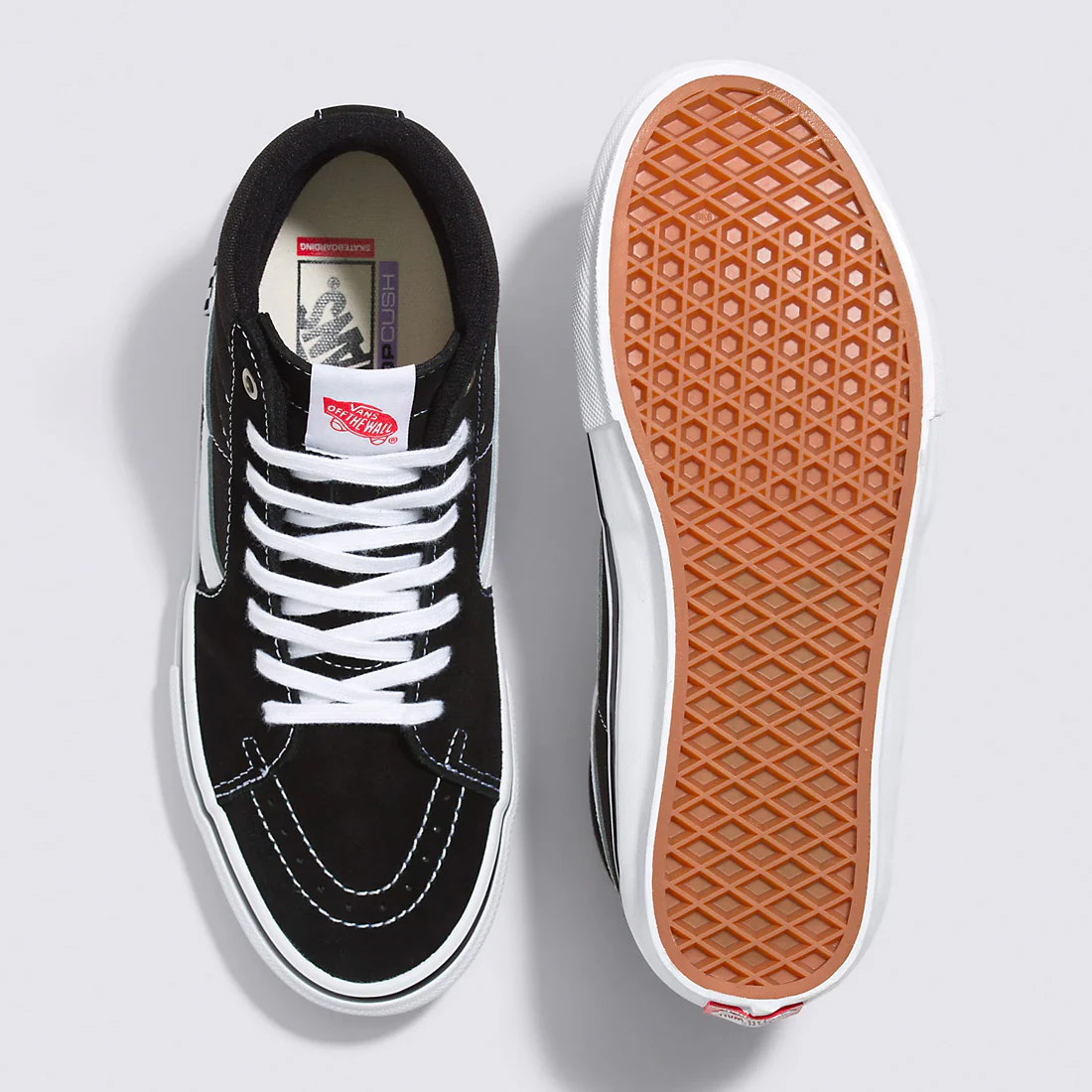 VANS Skate SK8-Hi - Black/White - Image 3