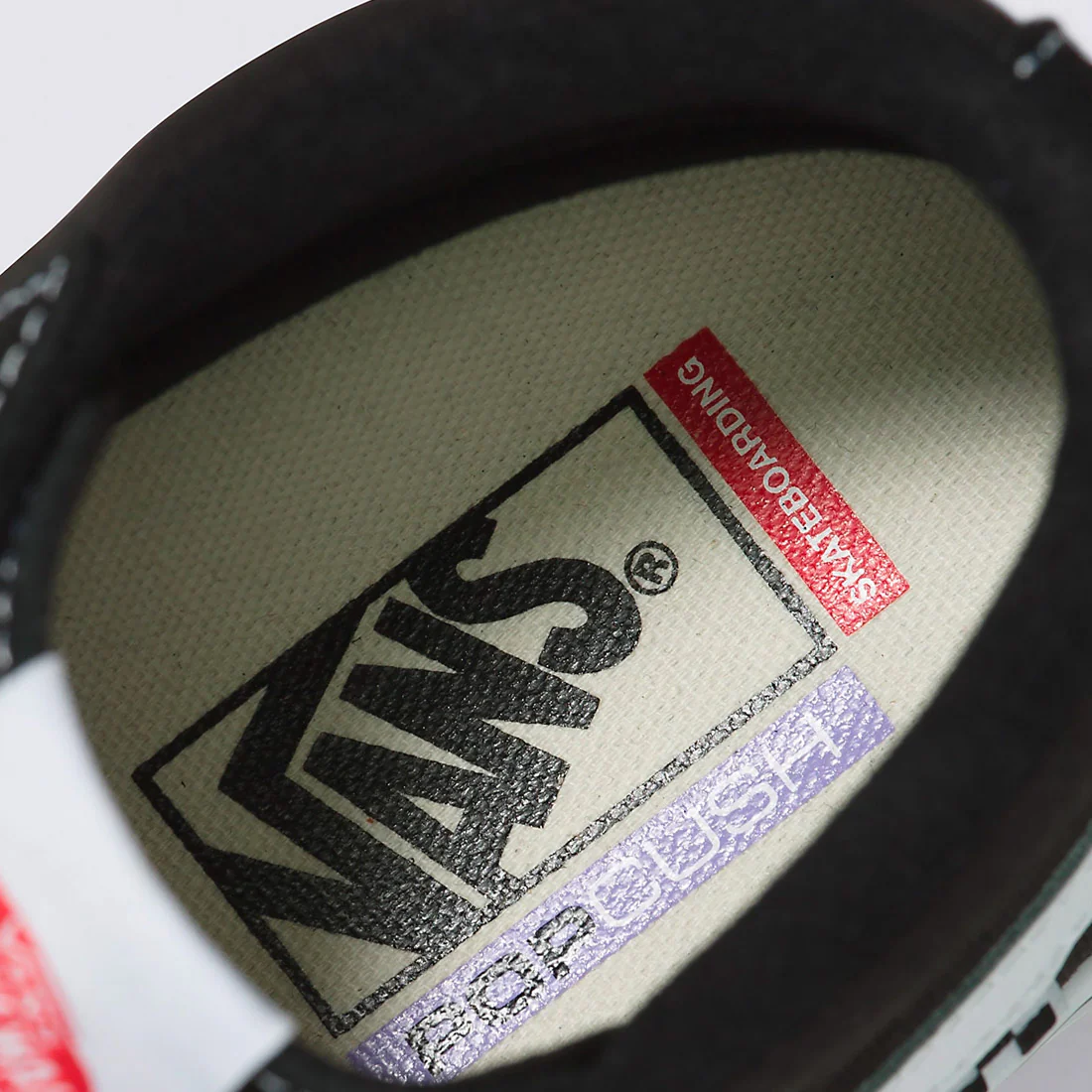 VANS Skate SK8-Hi - Black/White - Image 6