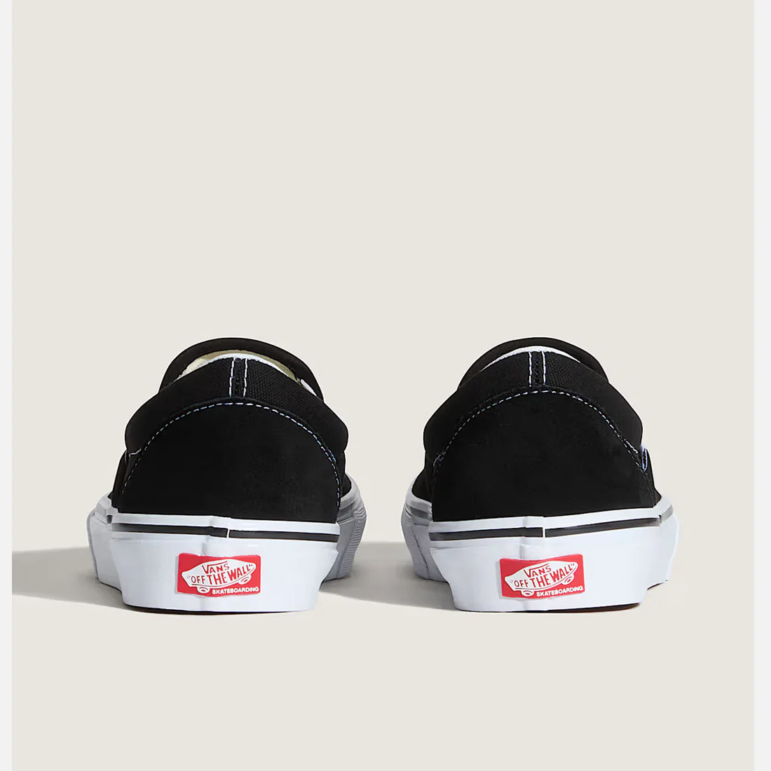 VANS Skate Slip-On - Black/White - Image 4