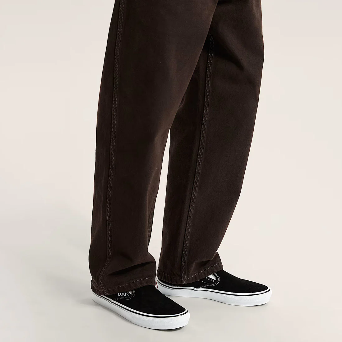 VANS Skate Slip-On - Black/White - Image 5