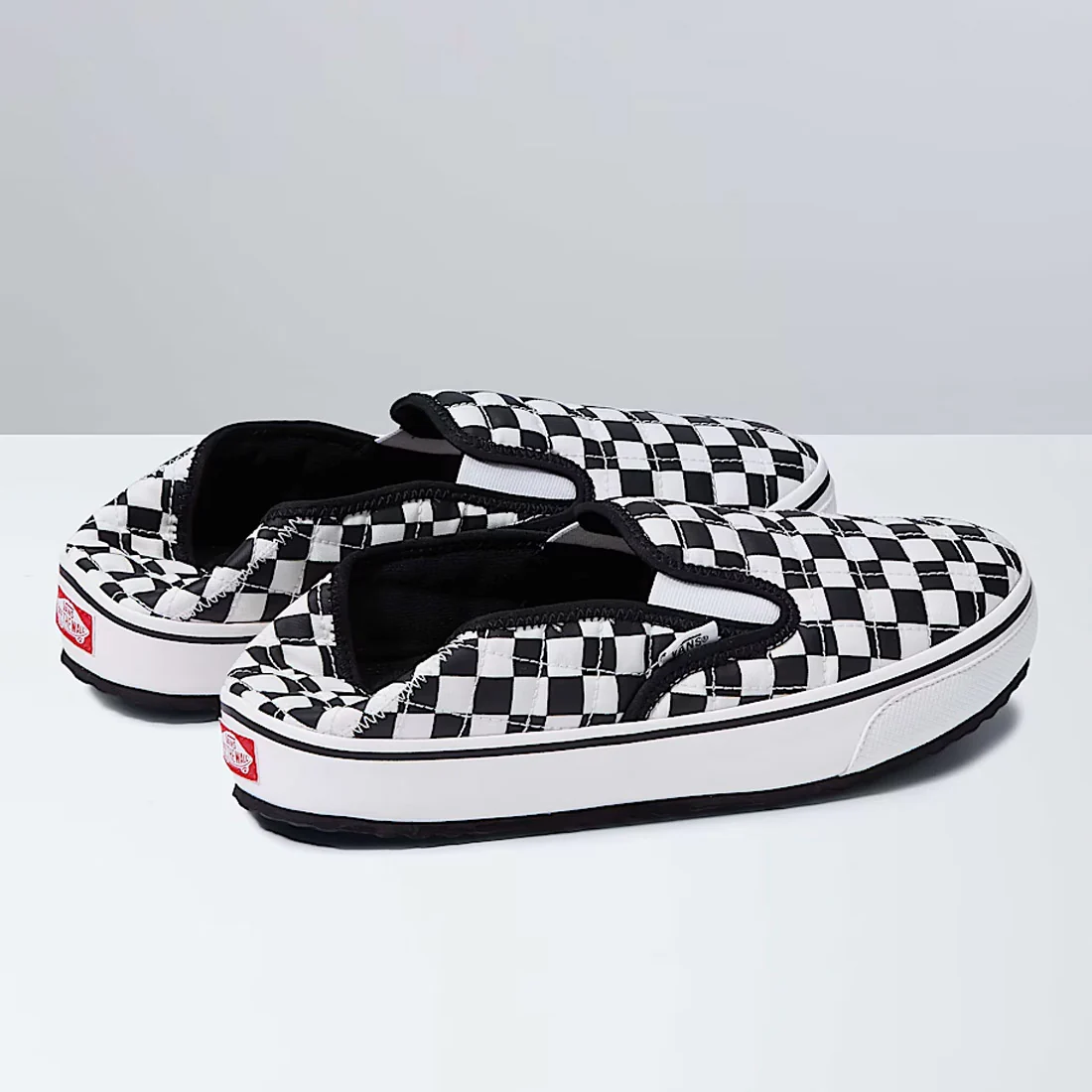 VANS Slip-er 2 (Checkerboard) - Black/Classic White - Image 4