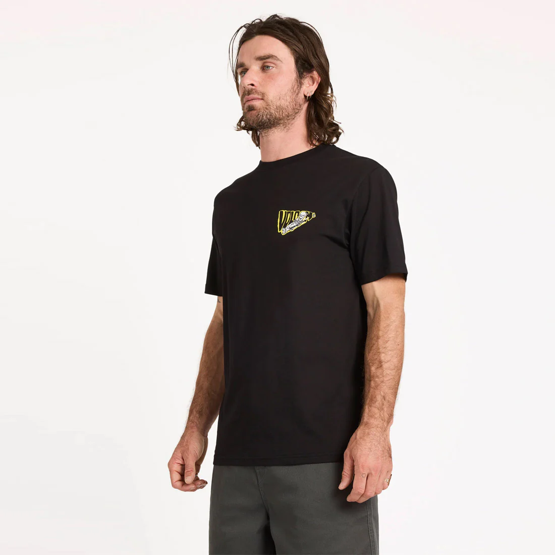 VOLCOM Alix Coffin Basic Tee - Black - Image 3