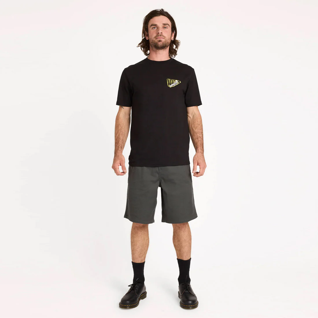 VOLCOM Alix Coffin Basic Tee - Black - Image 5