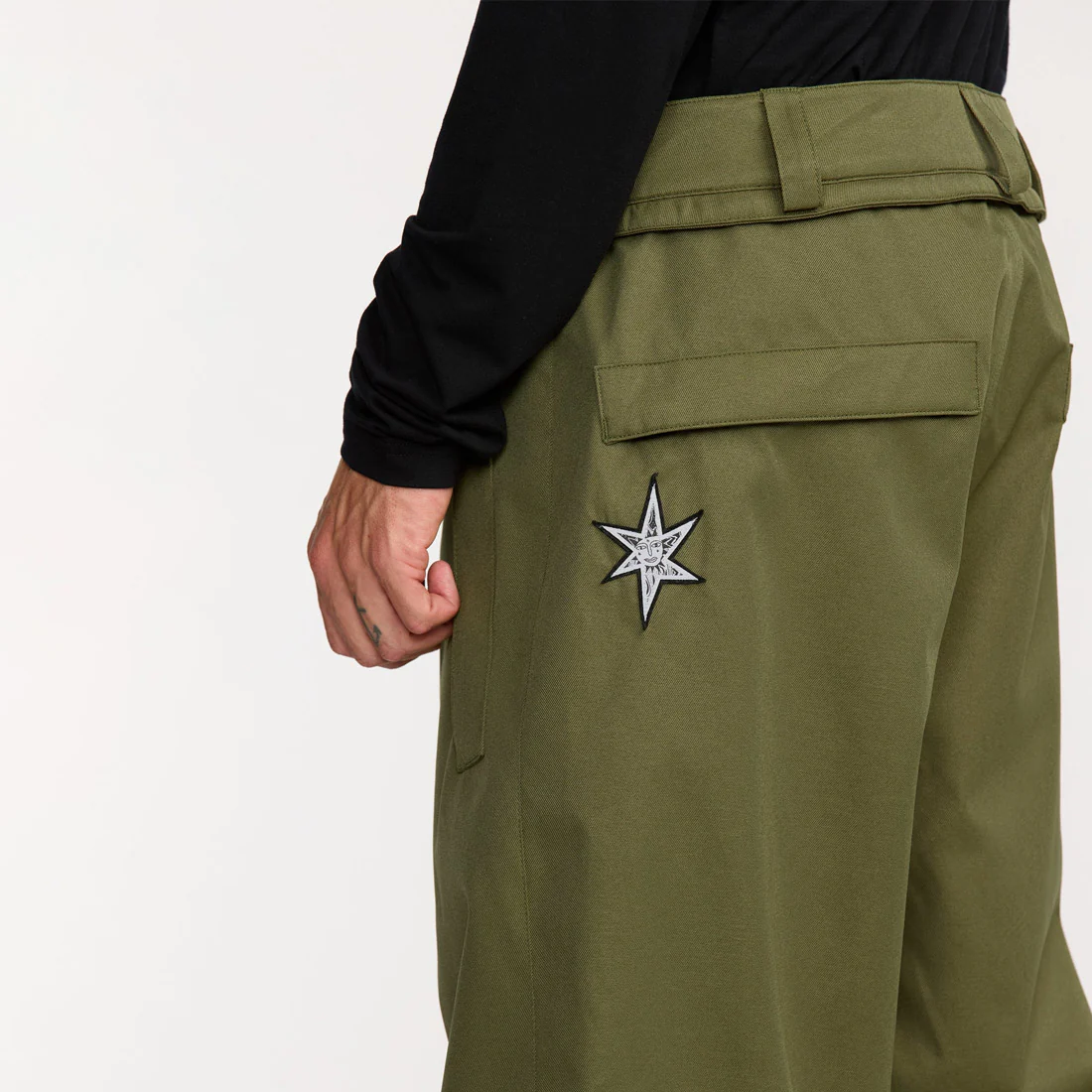 VOLCOM Arthur 20K Pant 2026 - Dark Olive - Image 6