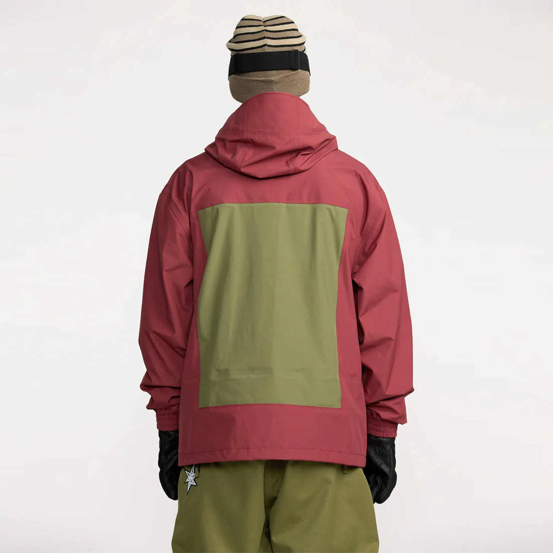 VOLCOM Arthur 3L Jacket 2026 - Burnt Red - Image 3