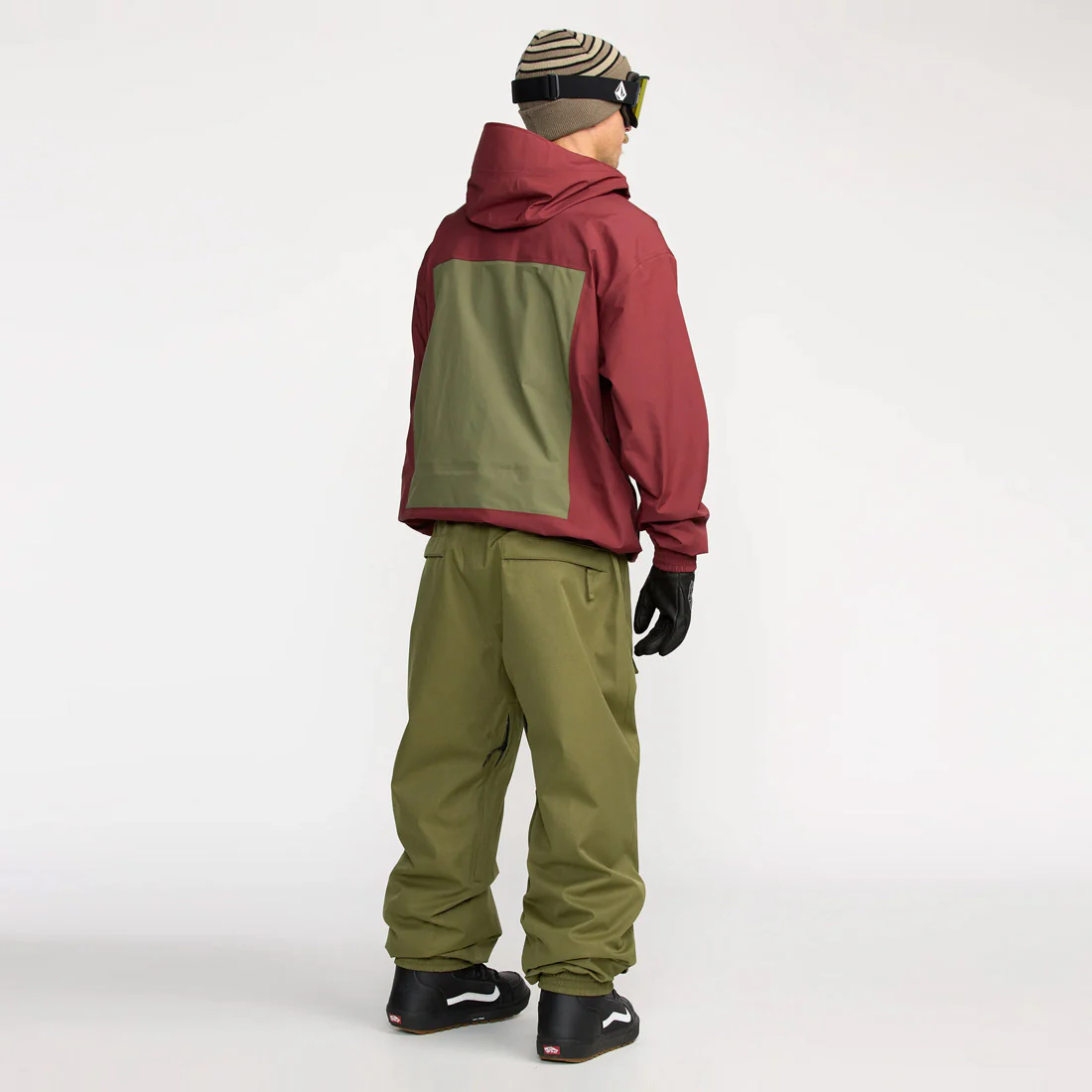 VOLCOM Arthur 3L Jacket 2026 - Burnt Red - Image 8