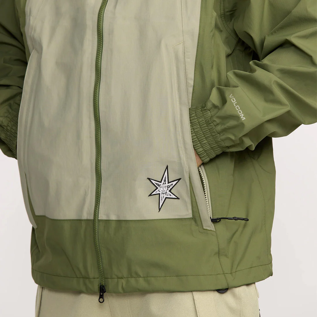 VOLCOM Arthur 3L Jacket 2026 - Dark Olive - Image 5