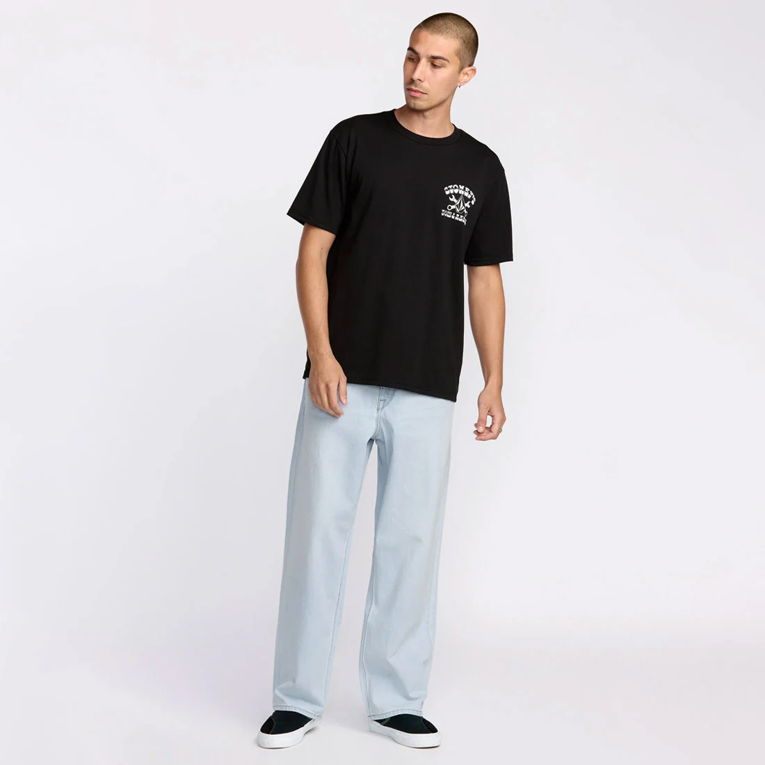 VOLCOM Billow Denim - Blue Fog - Image 3
