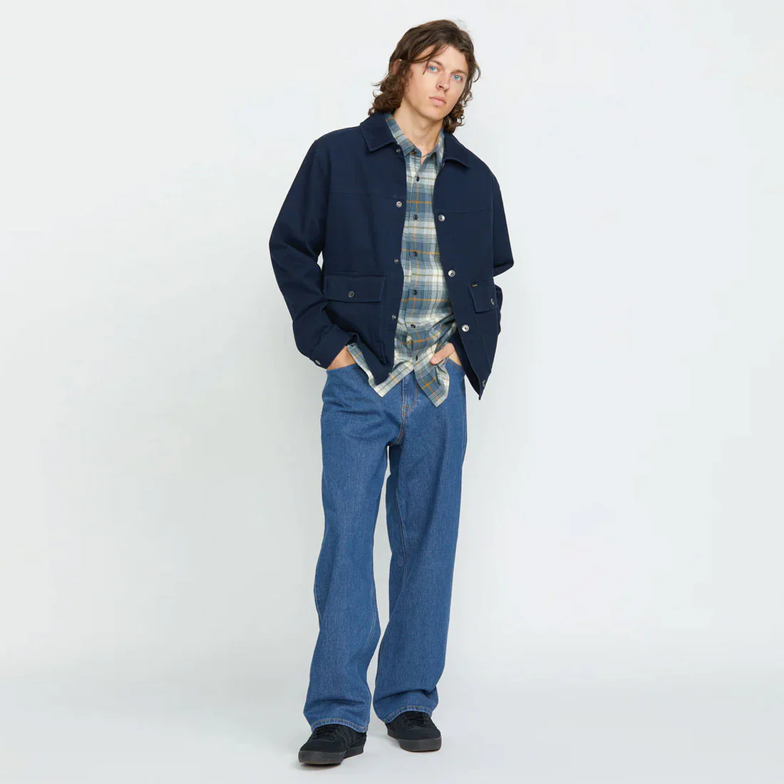 VOLCOM Billow Denim - Bold Blue - Image 4
