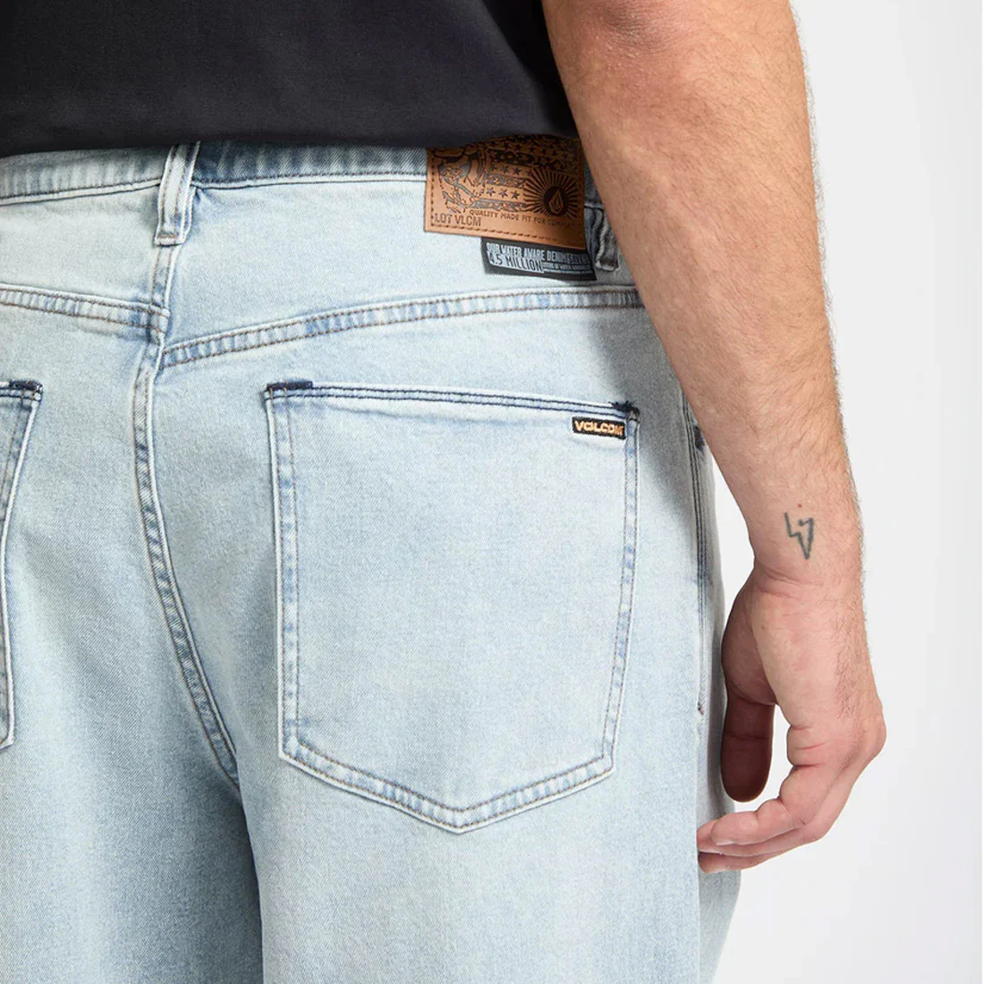 VOLCOM Billow Denim - Desert Dirt Indigo - Image 5