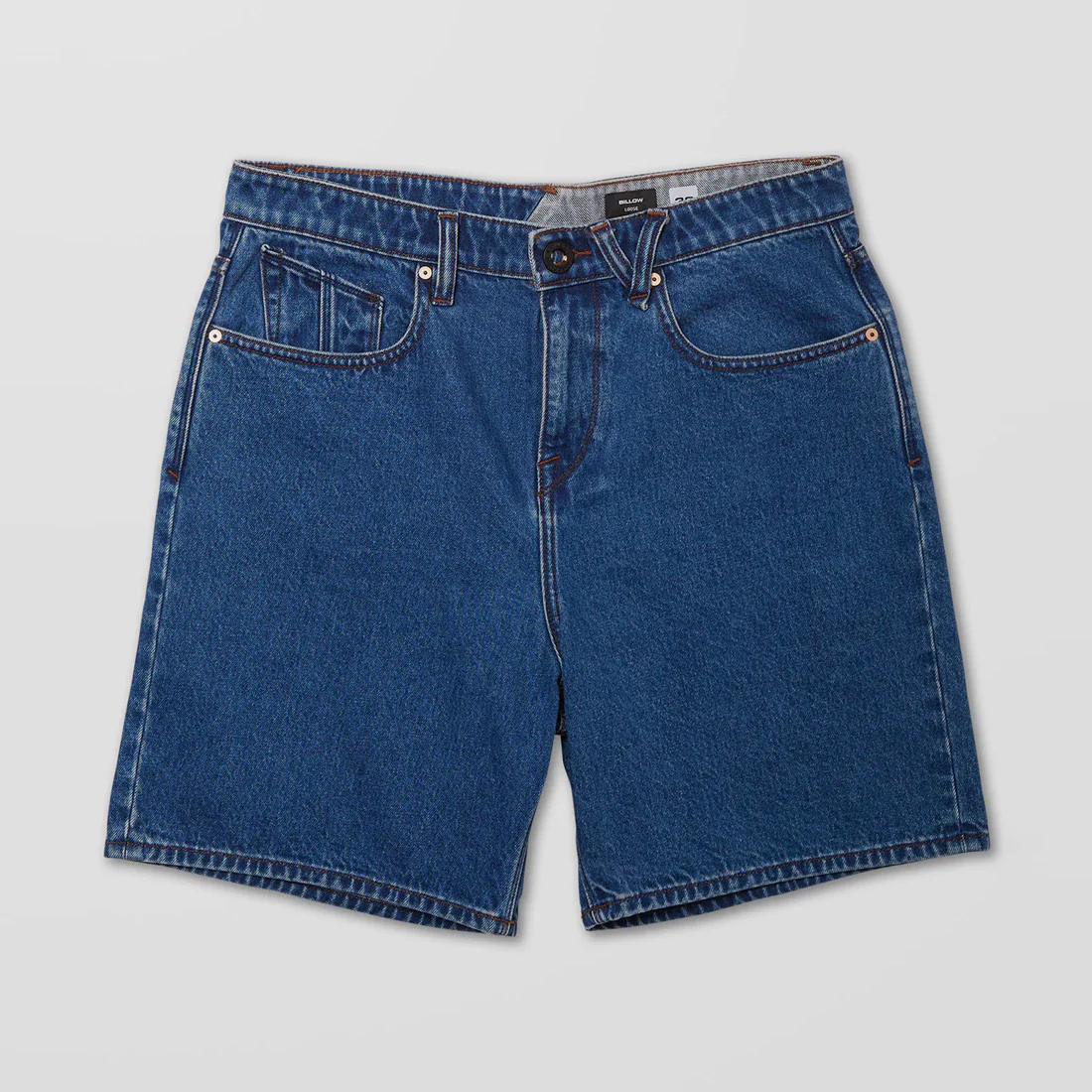 VOLCOM Billow Denim Short - Oliver Mid Blue - Image 6