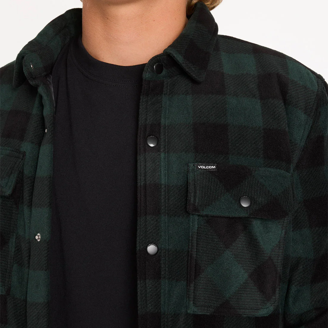 VOLCOM Bowered Fleece - Scarab - Image 4