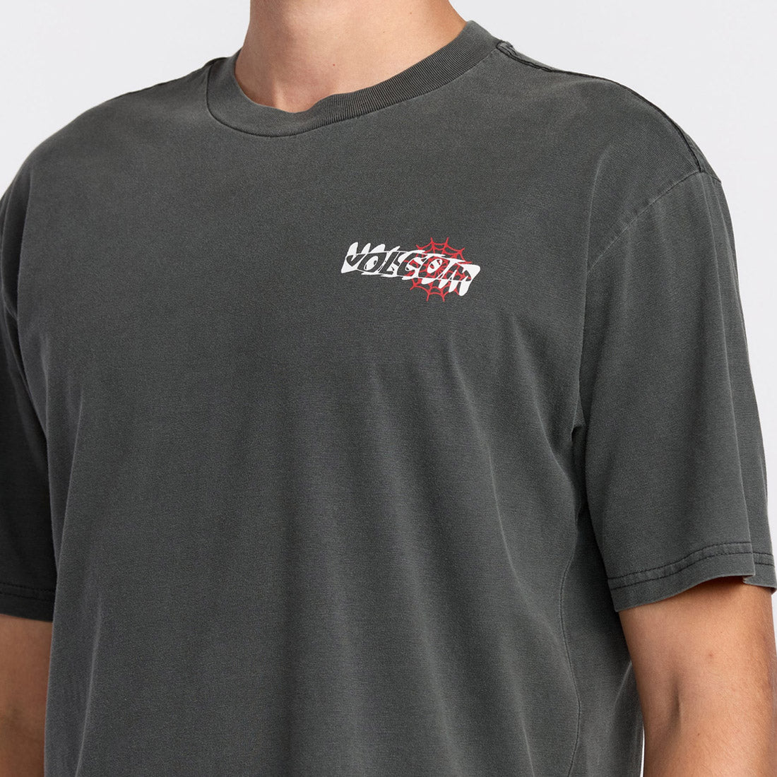VOLCOM Brain Mix Tee - Stealth - Image 4