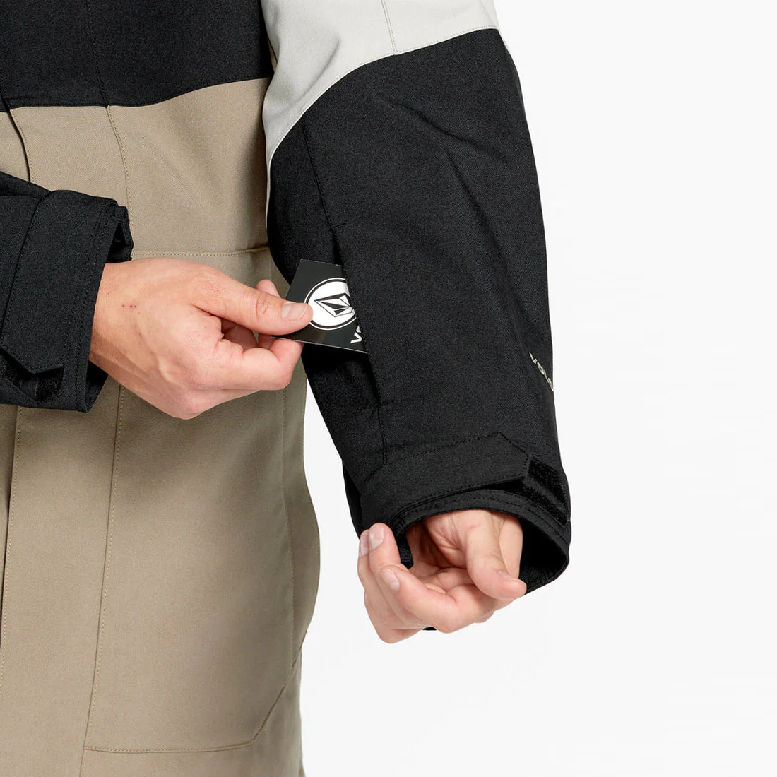 VOLCOM Brighton Full Zip Jacket 2025 - Chestnut Brown - Image 5