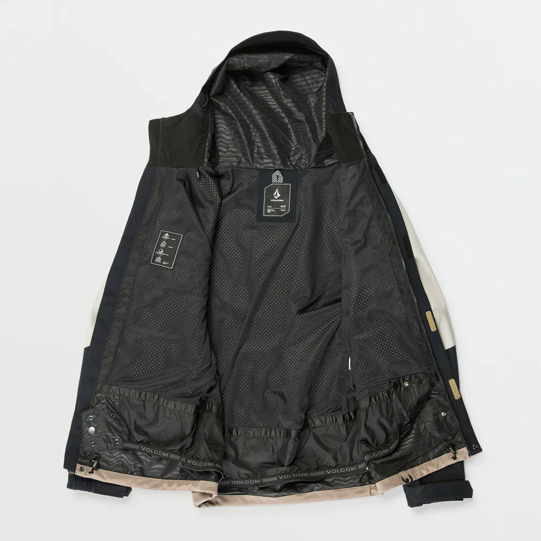 VOLCOM Brighton Full Zip Jacket 2025 - Chestnut Brown - Image 8