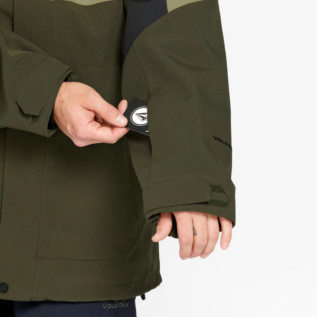 VOLCOM Brighton Full Zip Jacket 2025 - Ivy - Image 8