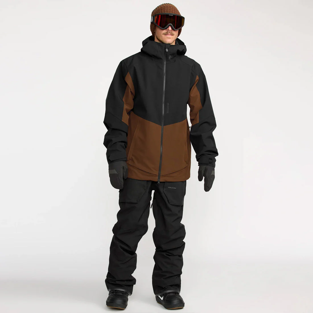 VOLCOM Brighton Full Zip Jacket 2026 - Brown - Image 3