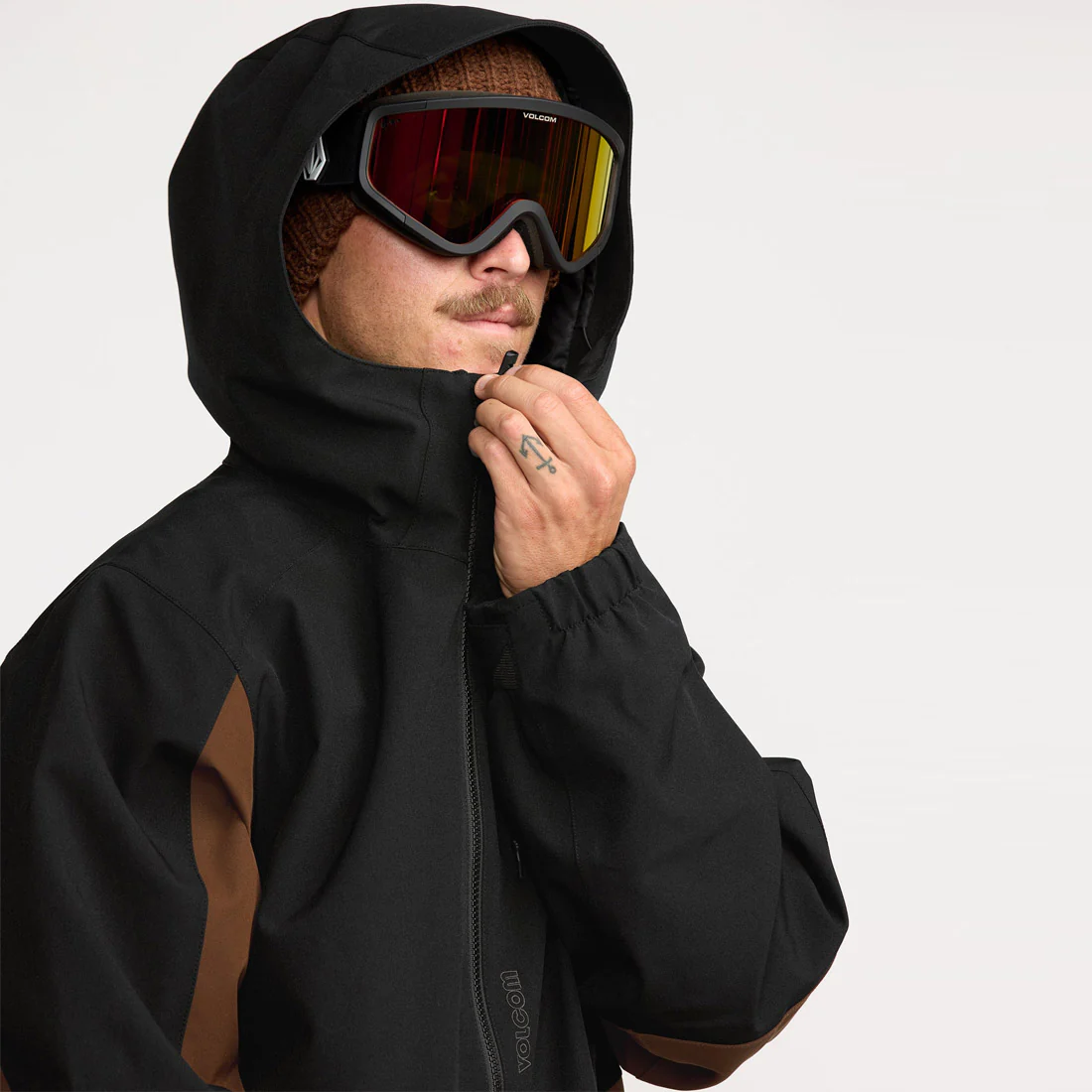 VOLCOM Brighton Full Zip Jacket 2026 - Brown - Image 5
