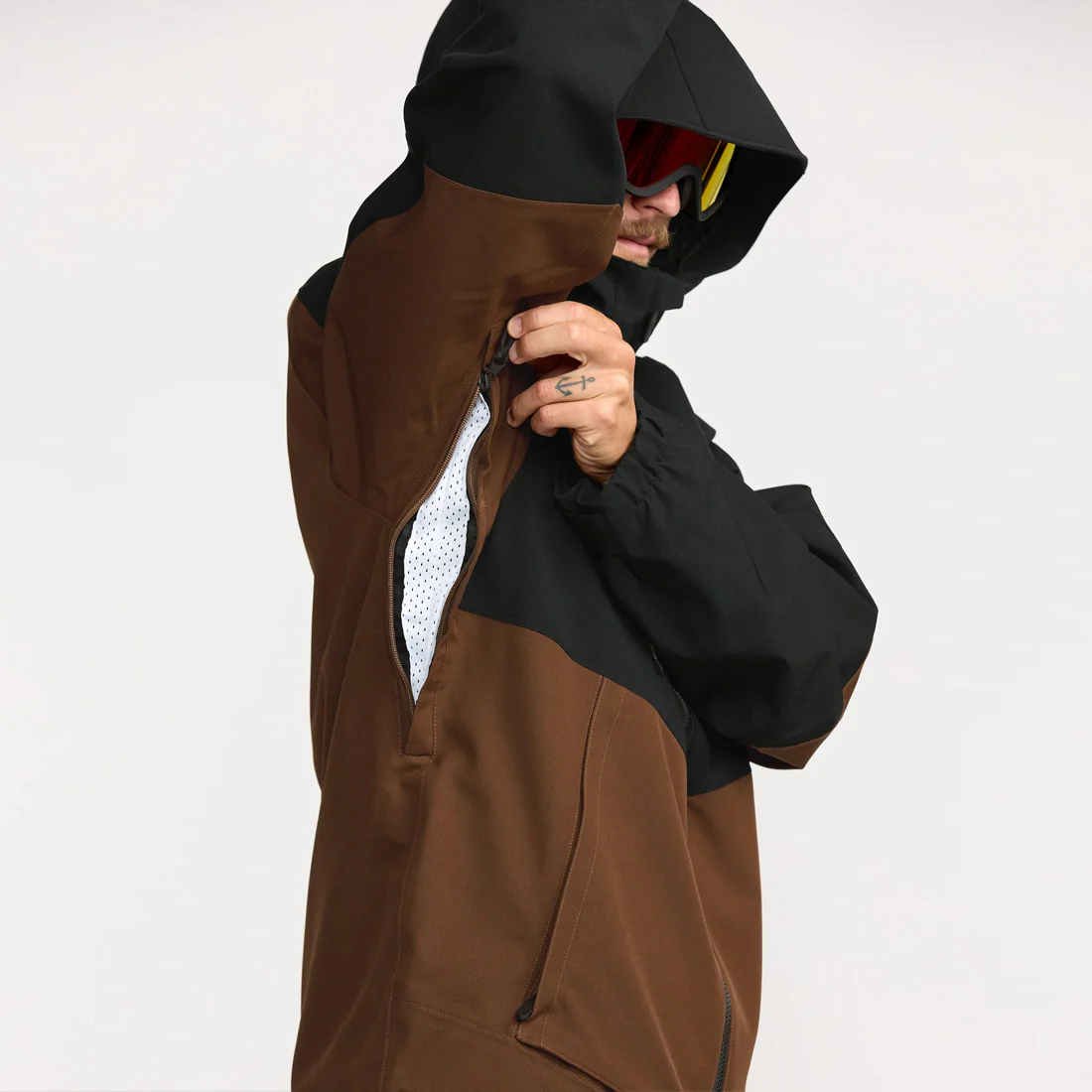 VOLCOM Brighton Full Zip Jacket 2026 - Brown - Image 6
