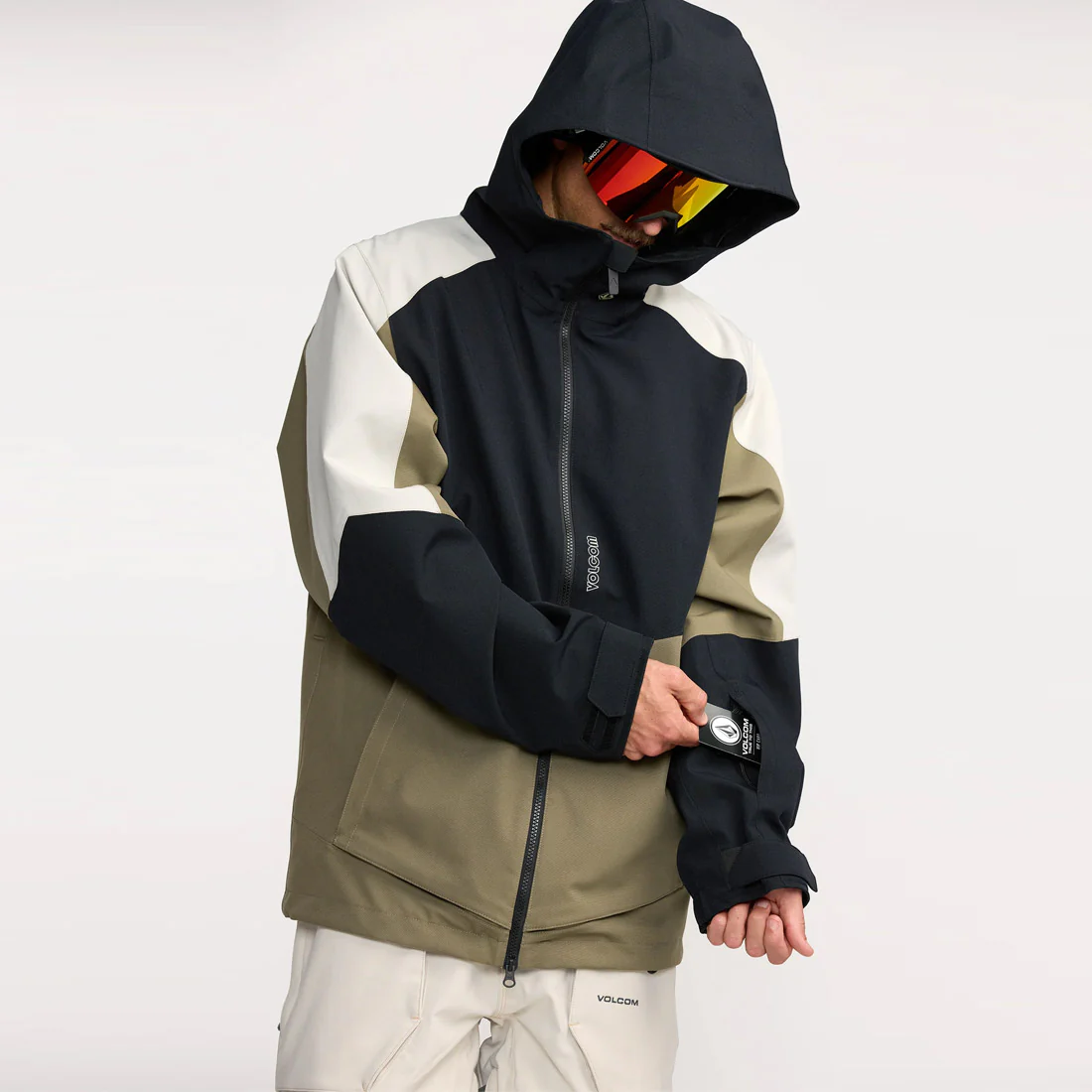 VOLCOM Brighton Full Zip Jacket 2026 - Military - Image 3