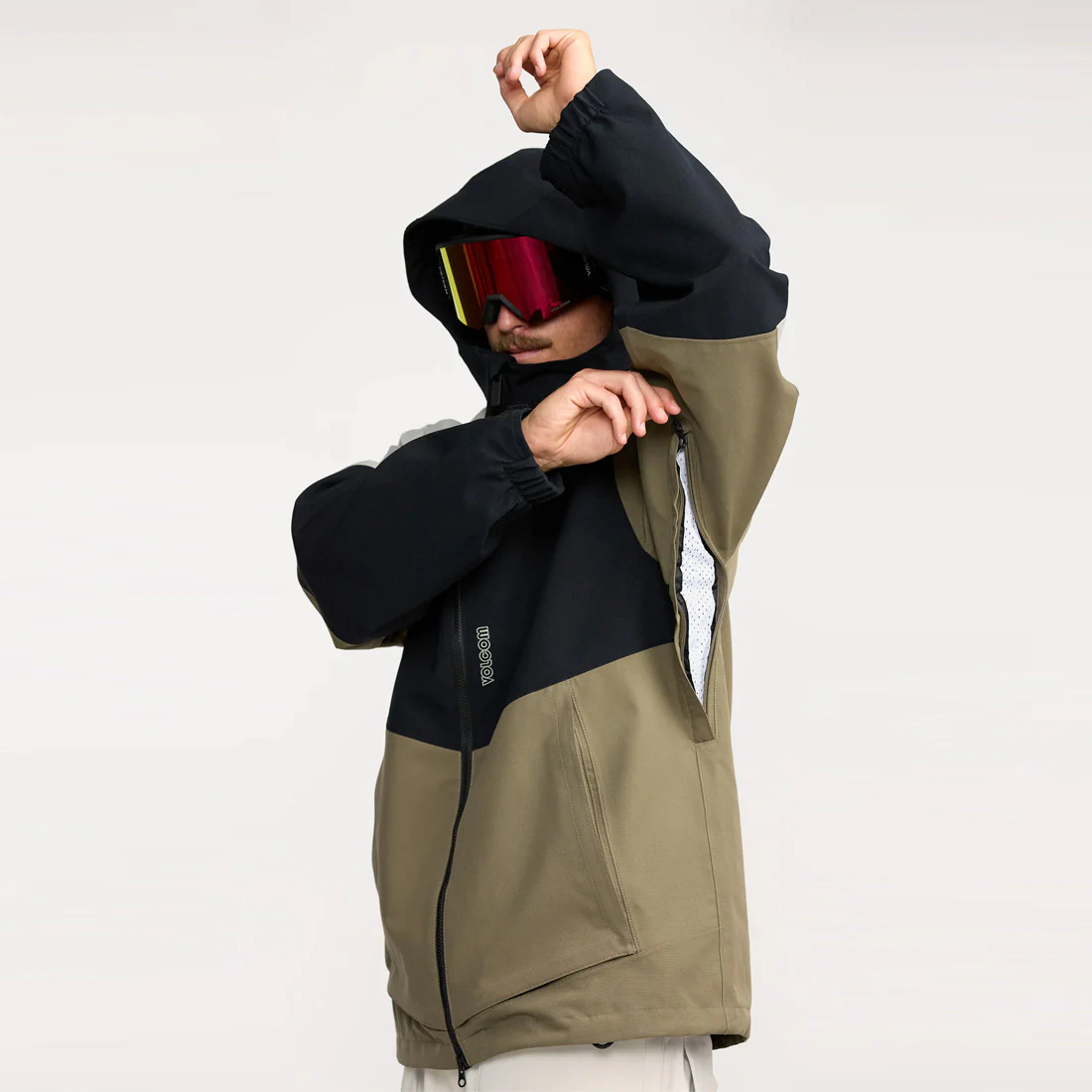 VOLCOM Brighton Full Zip Jacket 2026 - Military - Image 5