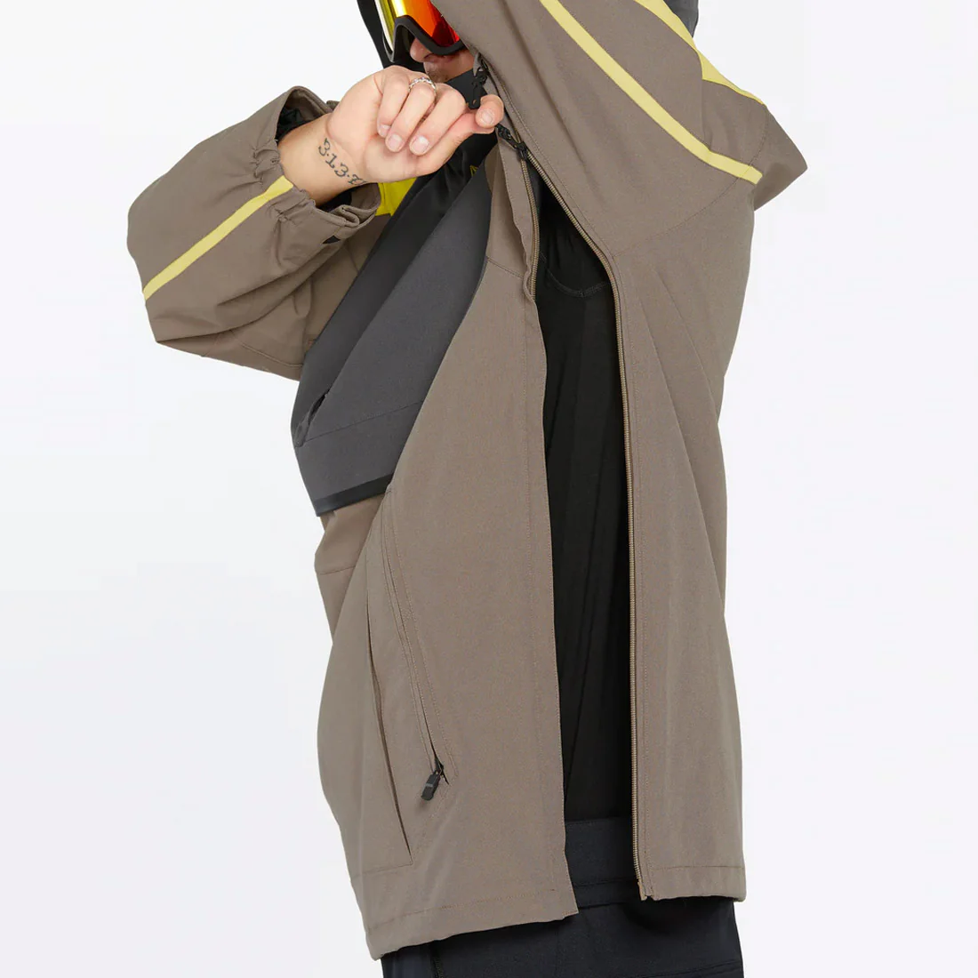 VOLCOM Brighton Pullover 2025 - Chestnut Brown - Image 7