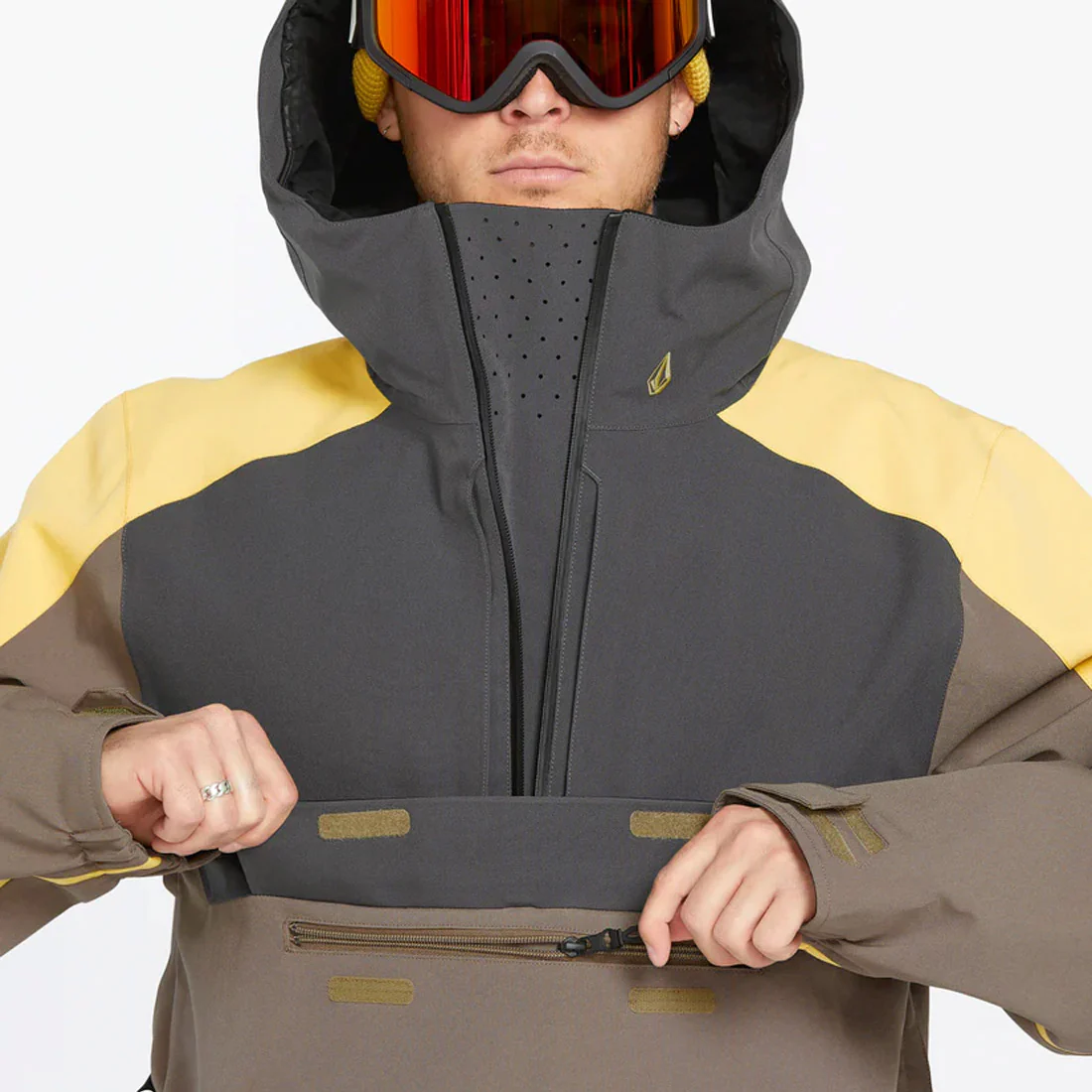 VOLCOM Brighton Pullover 2025 - Chestnut Brown - Image 9