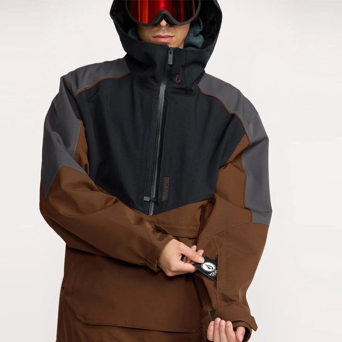 VOLCOM Brighton Pullover 2026 - Brown - Image 3