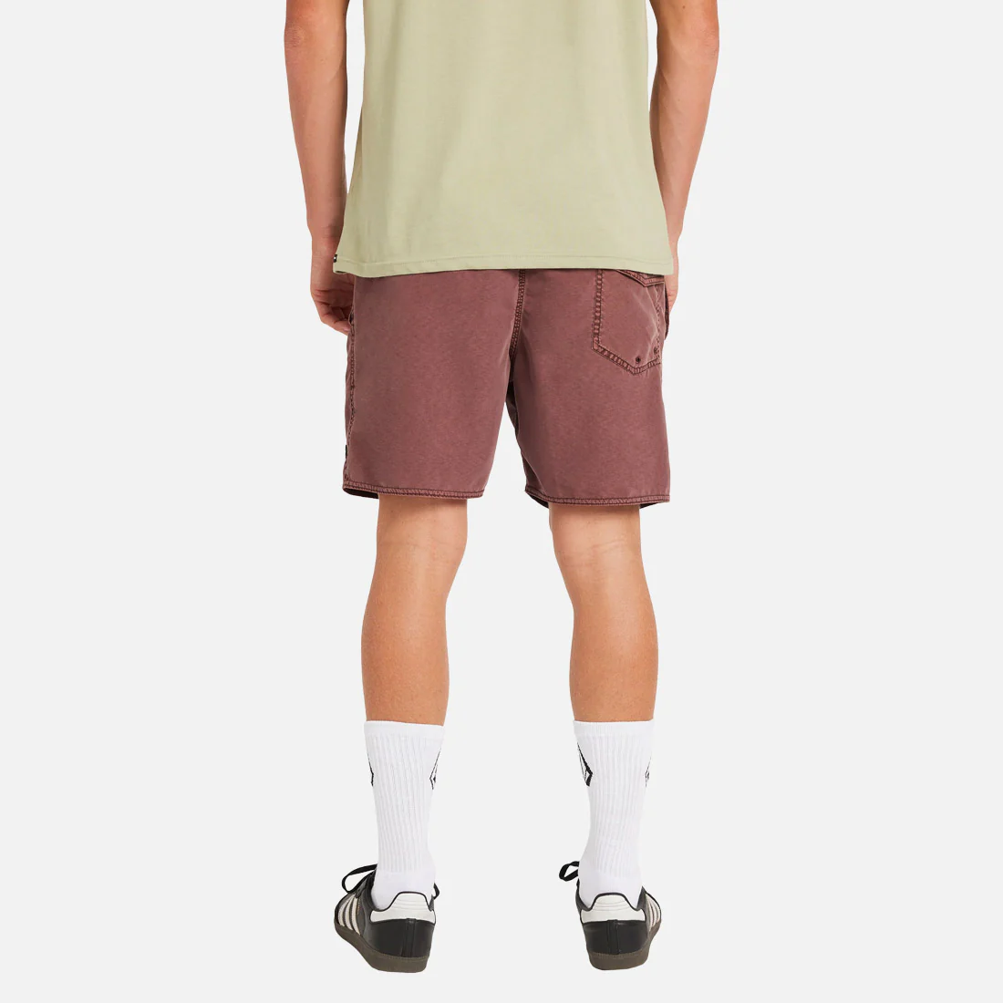 VOLCOM Center 17" Trunks - Merlot - Image 2