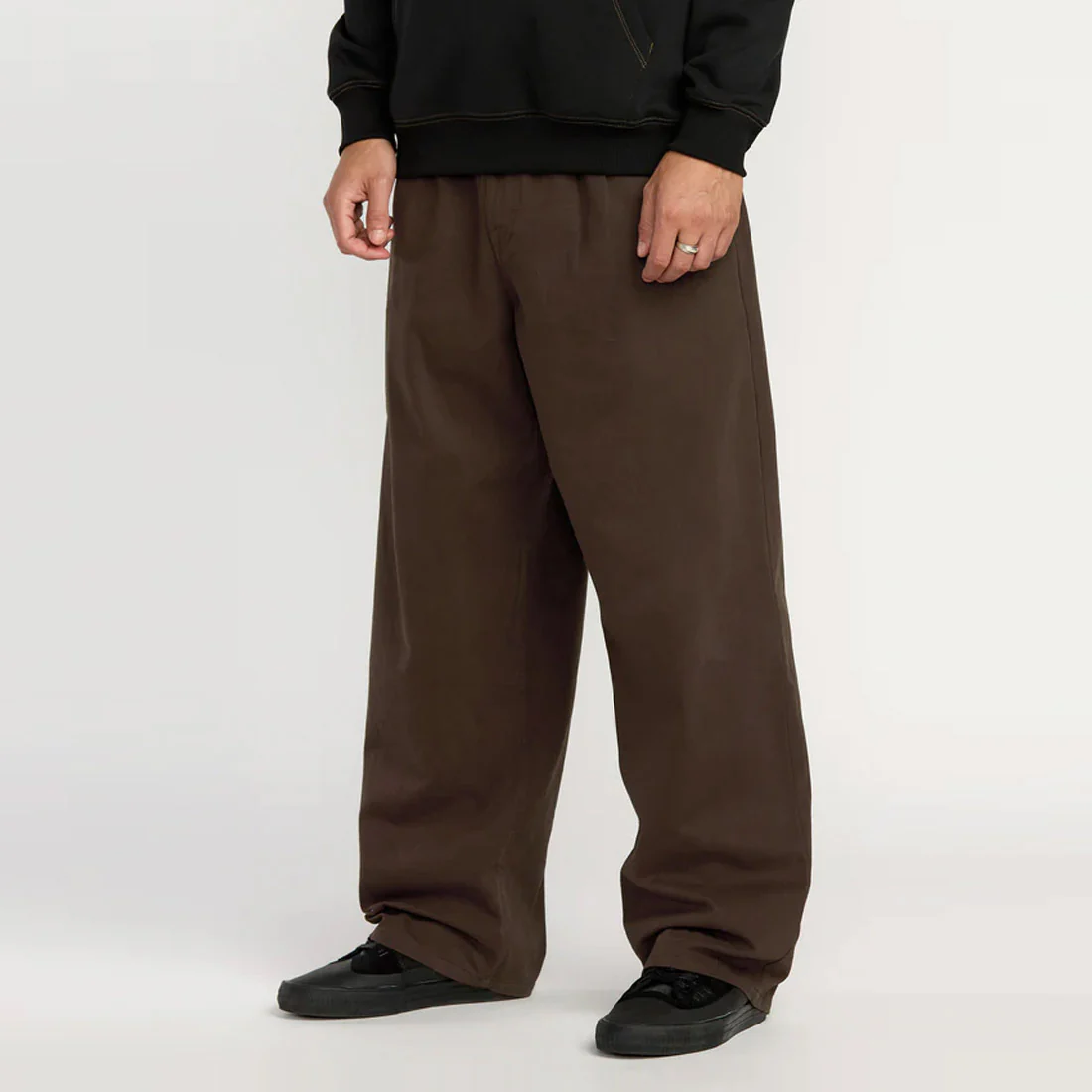 VOLCOM Chillow Pleat EW Pant - Cacao - Image 4