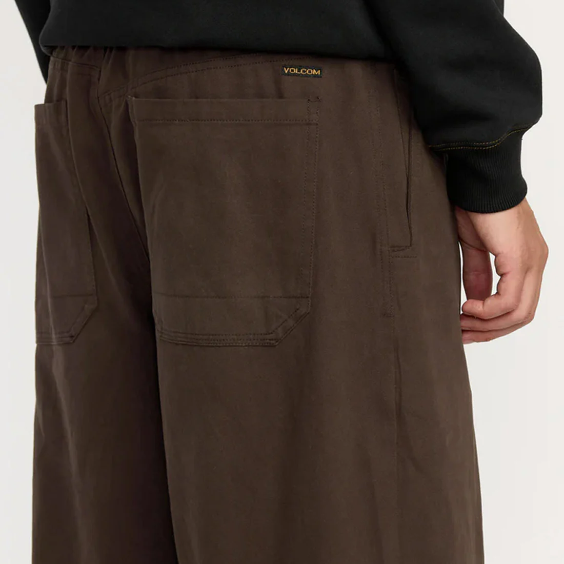 VOLCOM Chillow Pleat EW Pant - Cacao - Image 6
