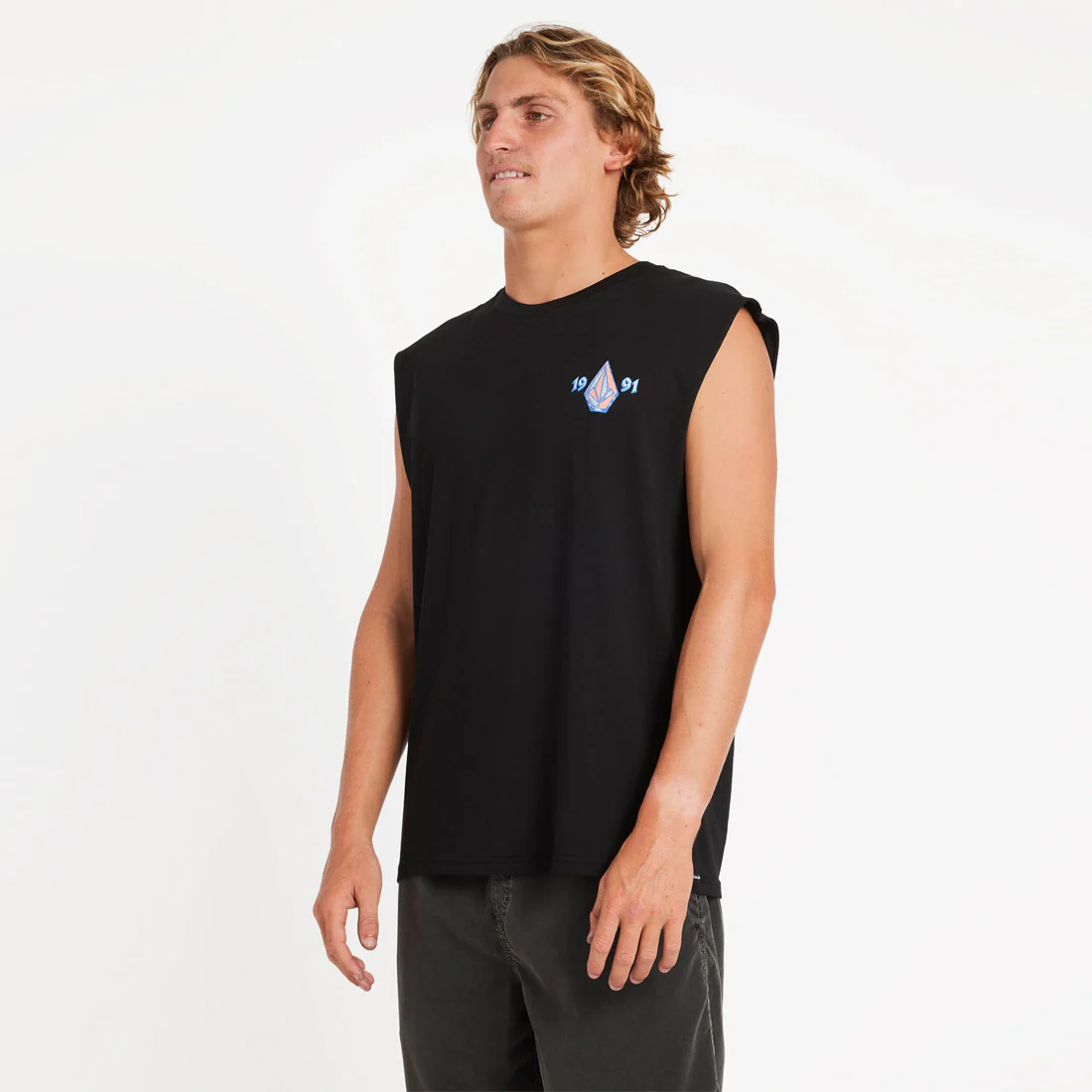 VOLCOM Counter Top Muscle - Black - Image 3