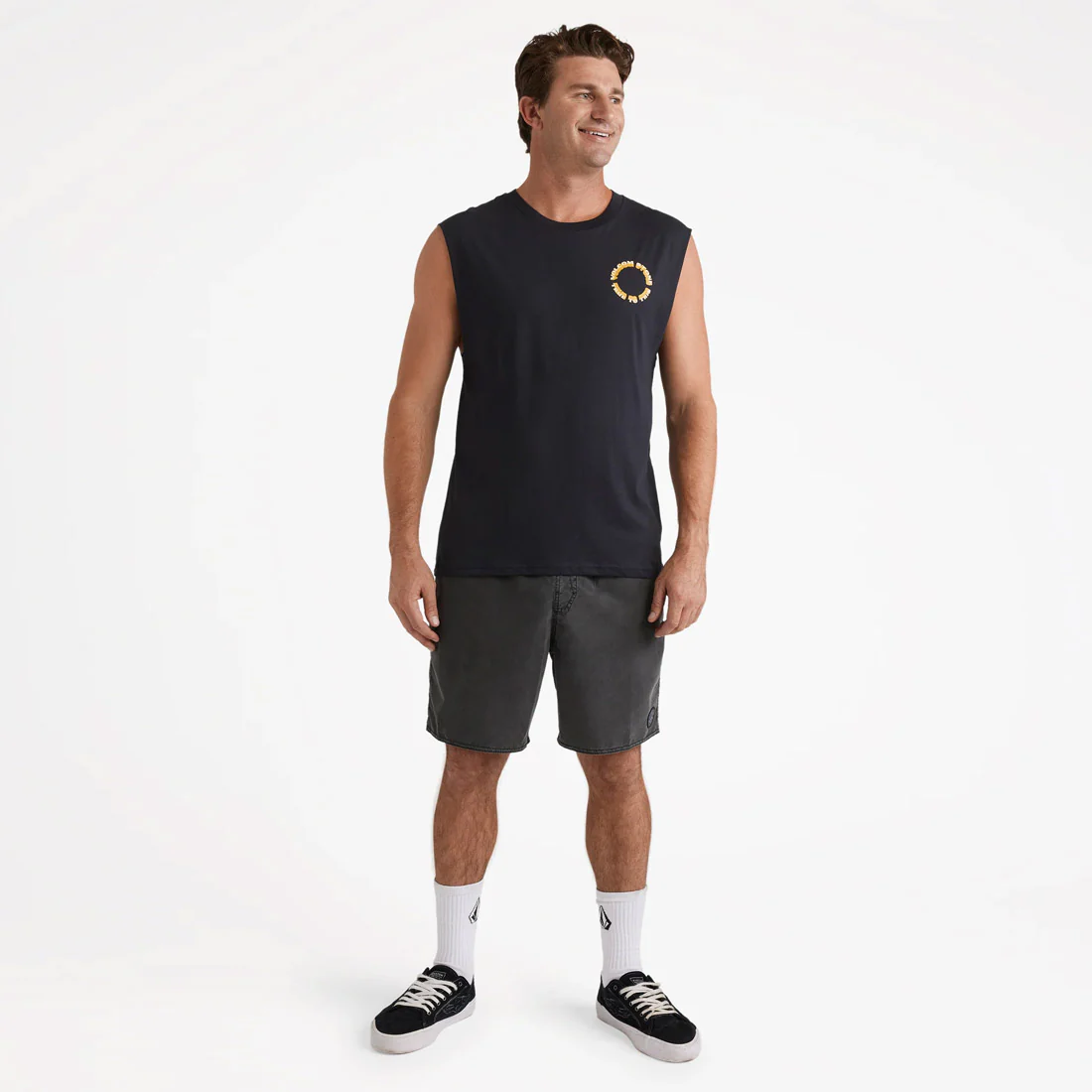 VOLCOM Daylighter Muscle - Antique Black - Image 3